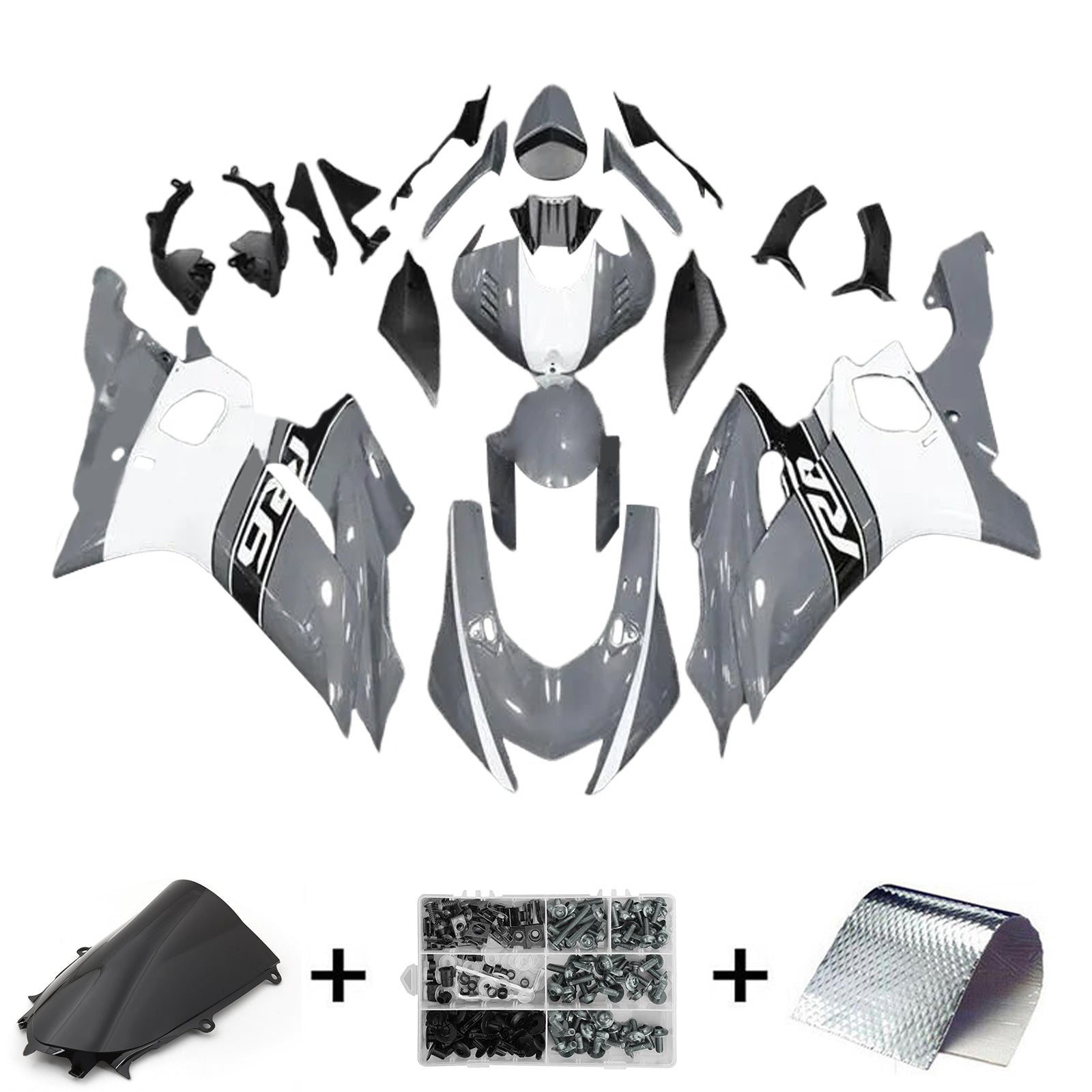 2017-2023 Yamaha YZF-R6 Injection Fairing Kit Bodywork Plastic ABS