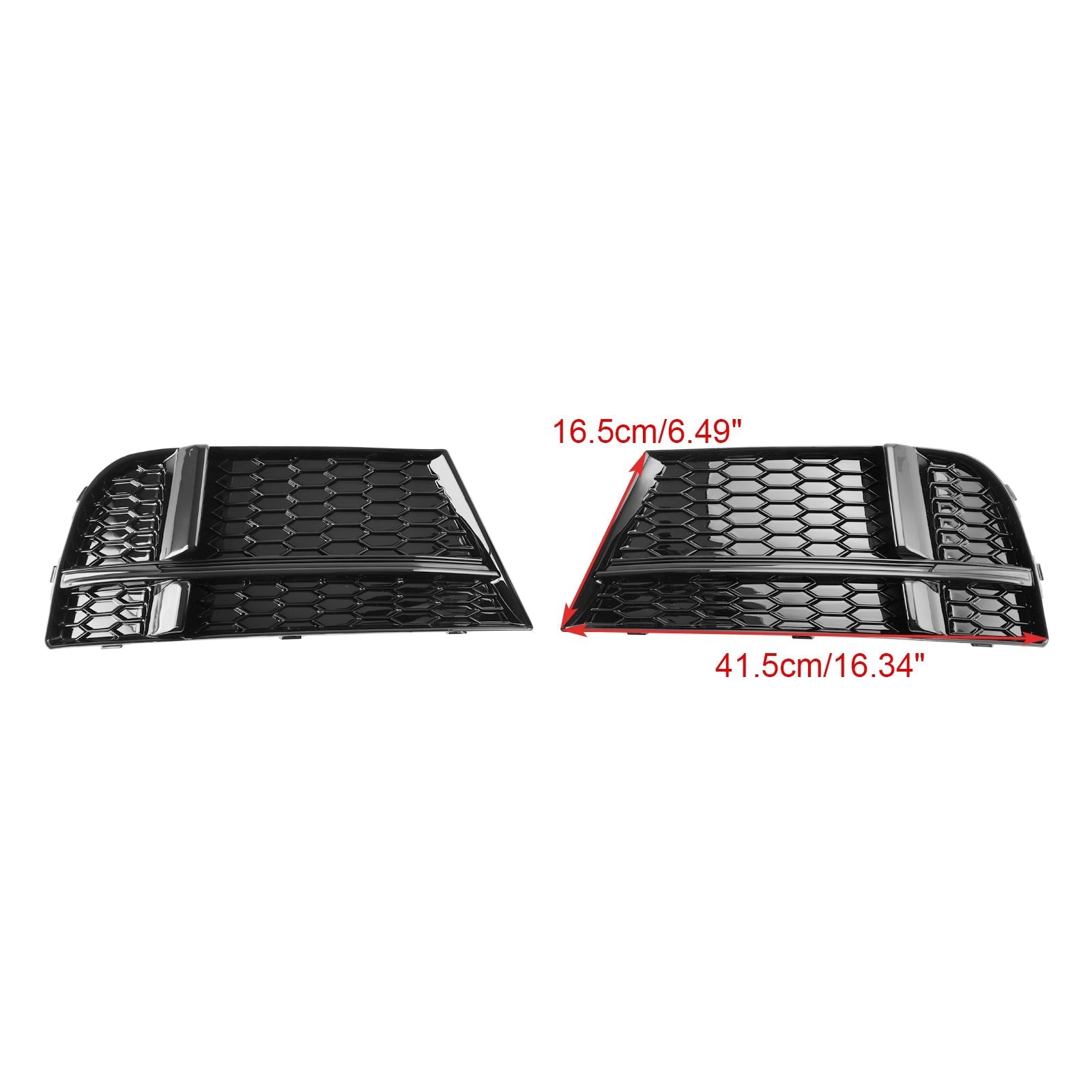 2017 2018 2019 Audi A3 8V S-Line Sedan/Sportback/Convertible S3 S3 Fog Light Cover Grill Grill Grill