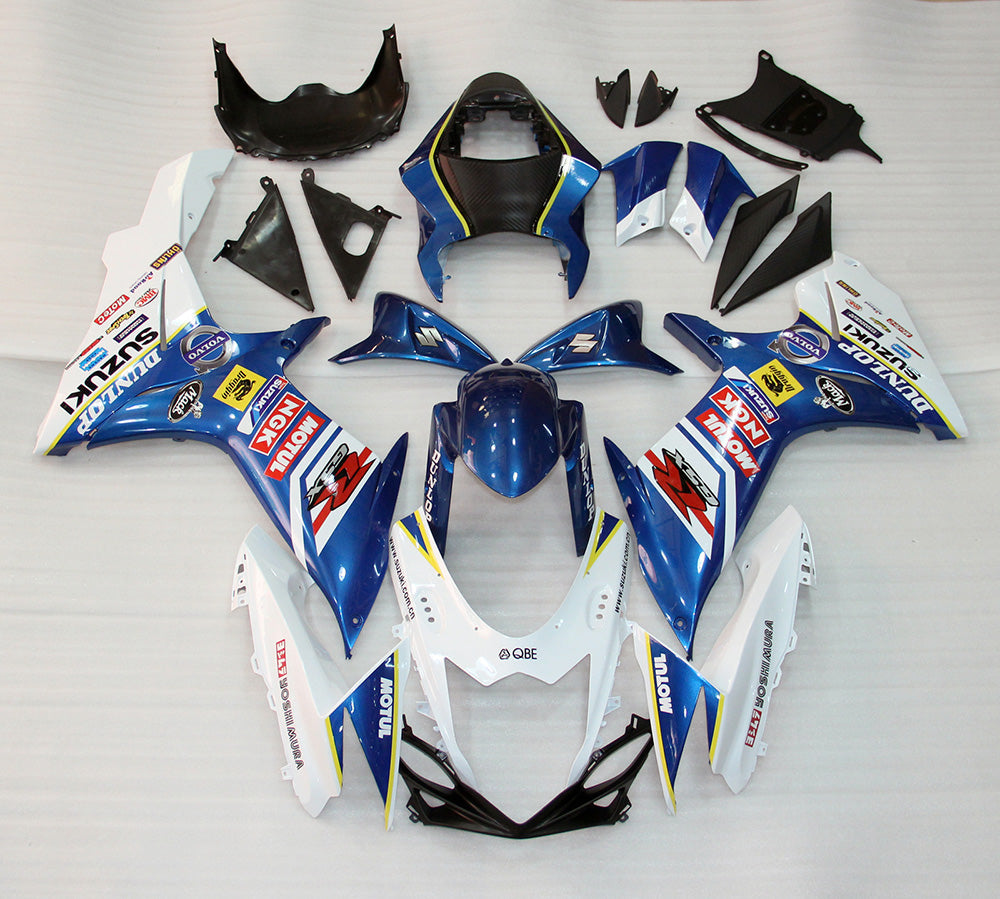 2011-2024 Suzuki GSXR 600/750 K11 Injeksjon Fairing Kit Bodywork Plastic ABS