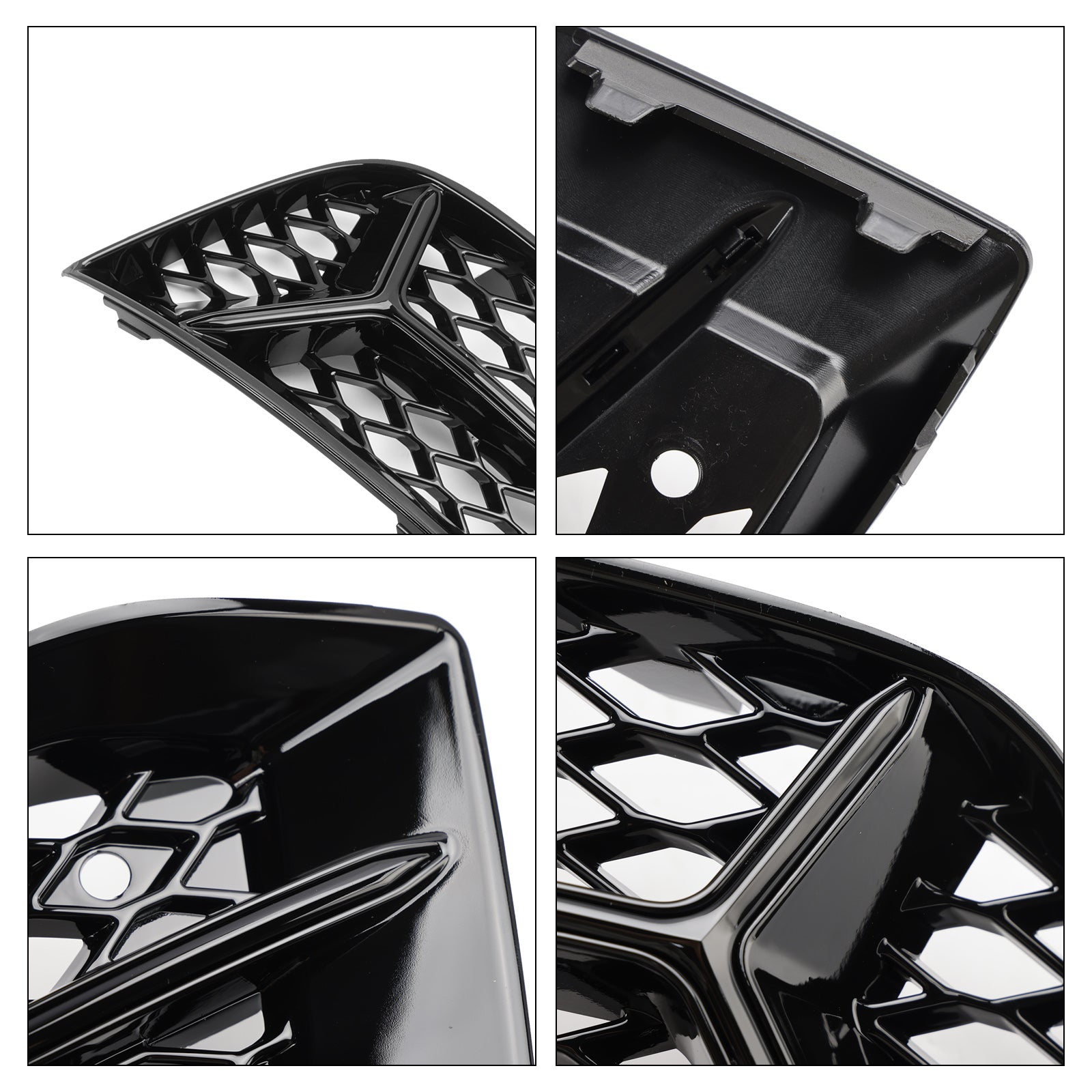 2017-20202020 AUDI A3 Bumper Grill Fog Light Cover Lemp Frame Trim