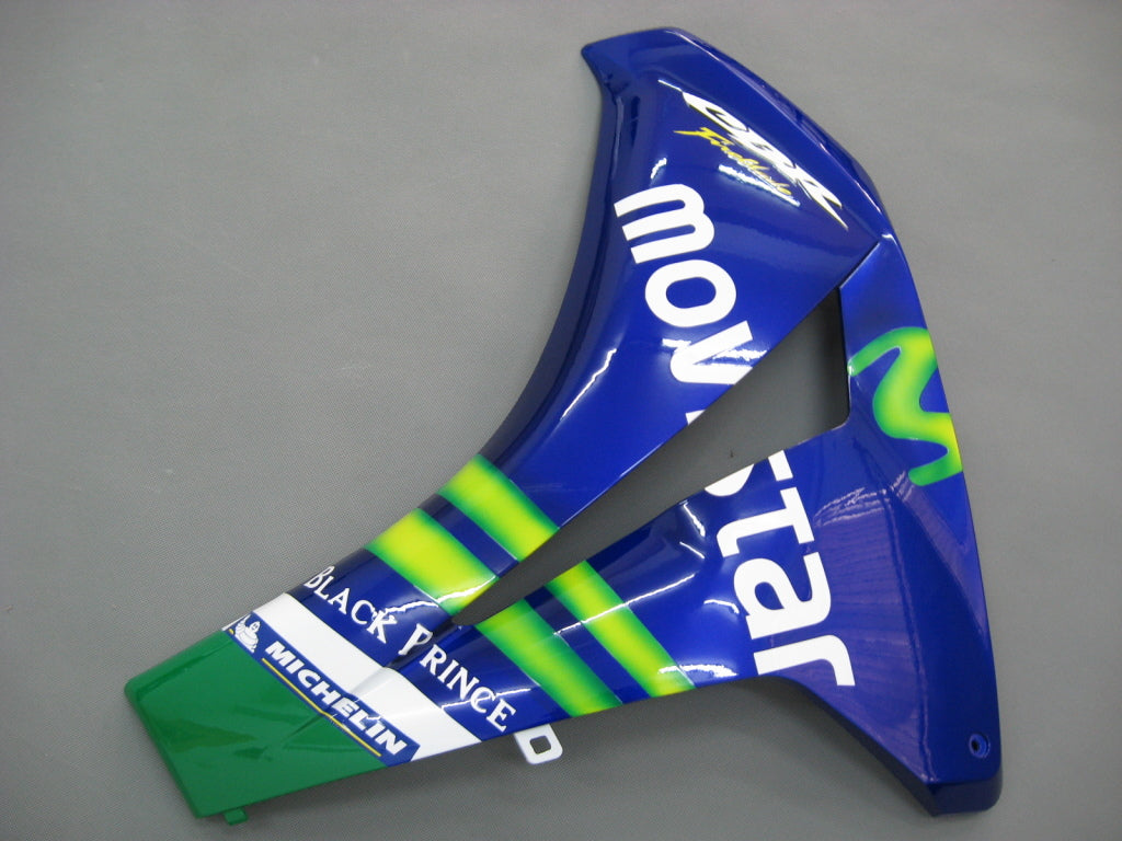 2008-2011 Honda CBR1000 RR Blauwgroen Movistar Racing Stroomlijnkappen Generiek