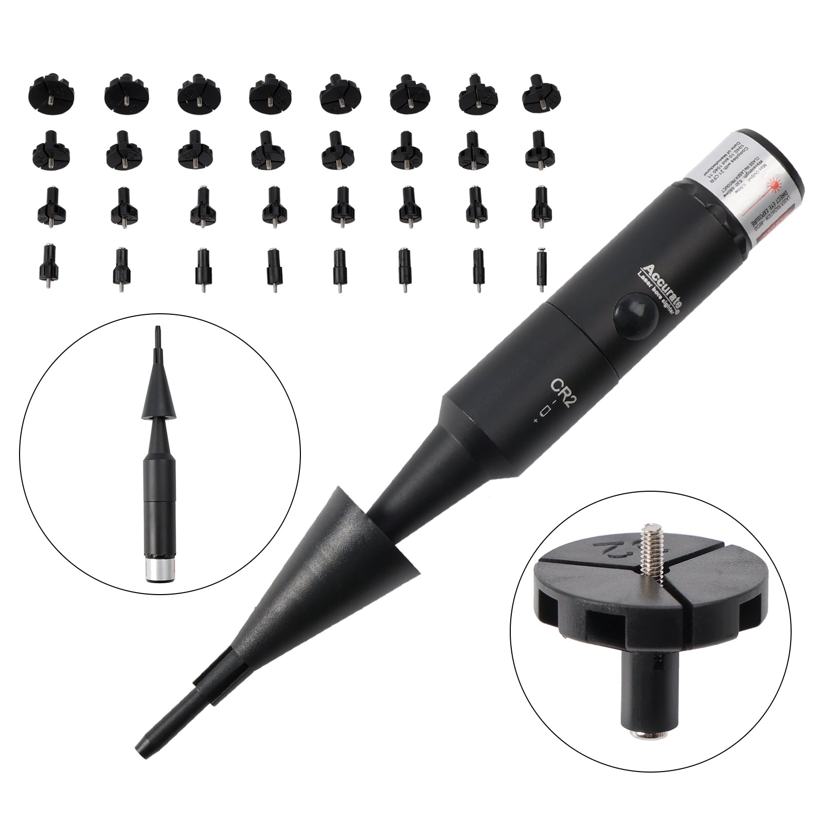 Professionele Laser Bore Sight Kit Meerdere kaliber Verbeterde Red Bore Sighter