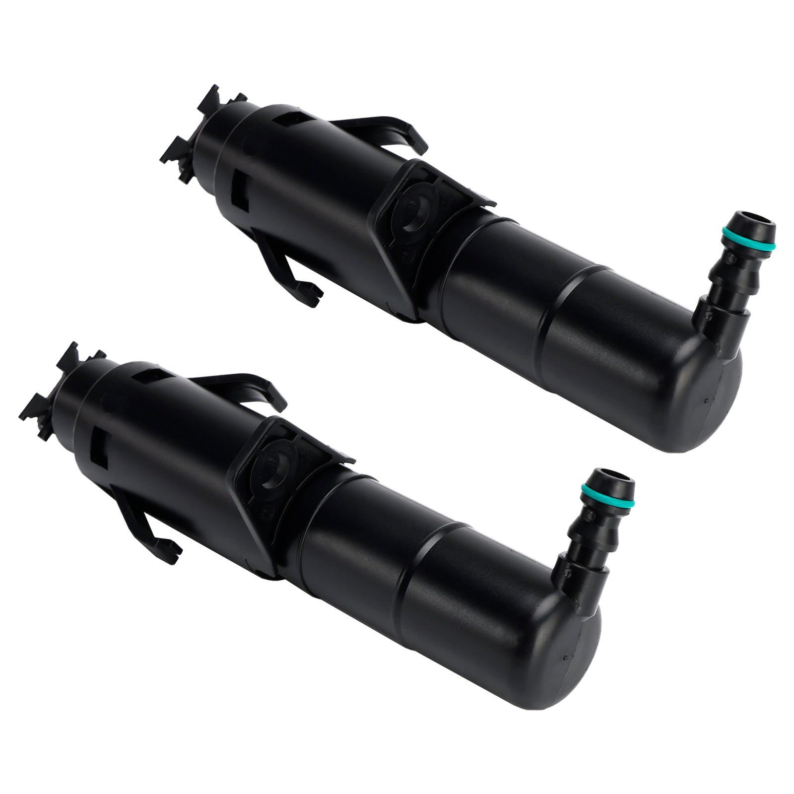 1 Pair Front Headlight Spray Washer Nozzle 5K0955978A For VW Golf Jetta MK6