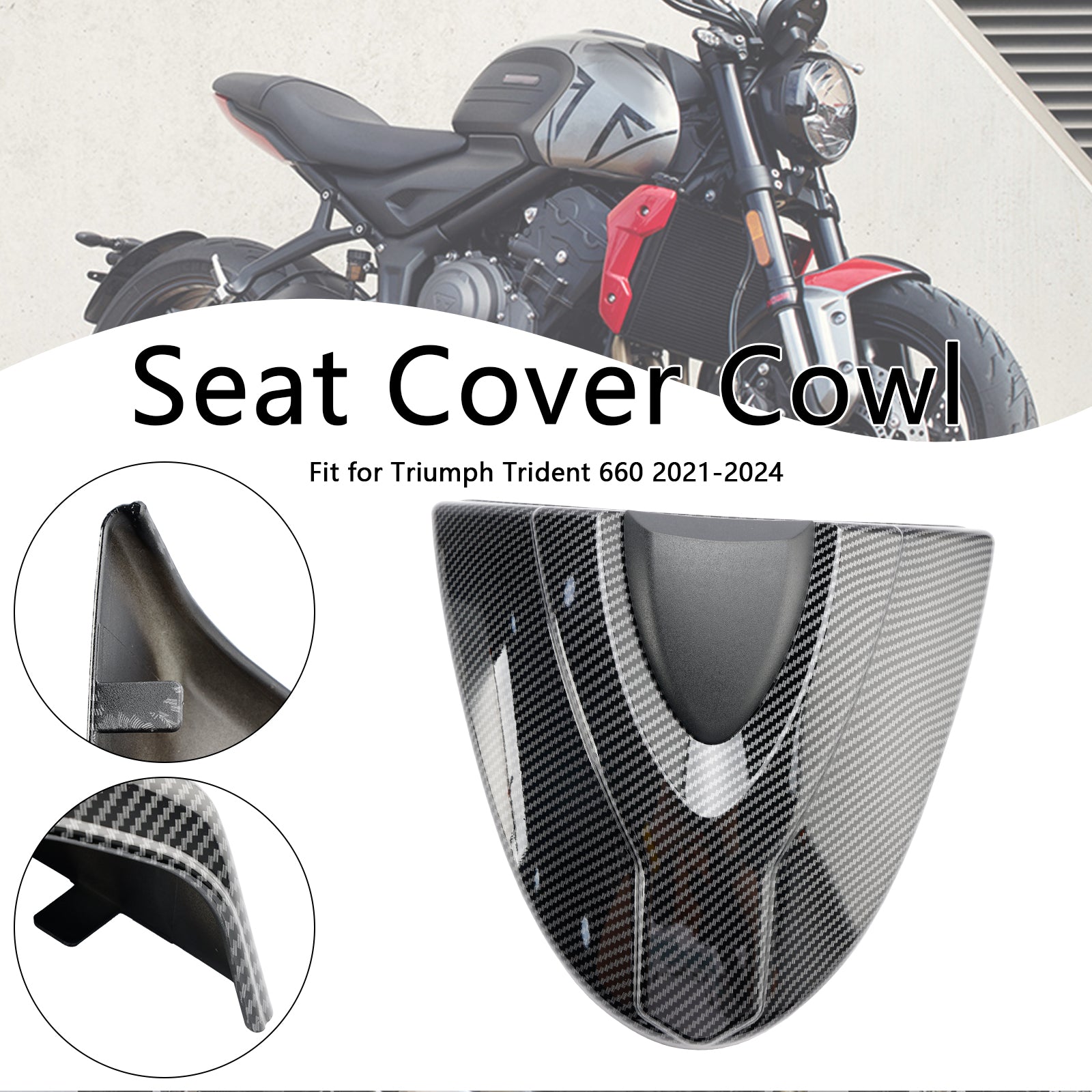 2021-2024 TRIDENT 660 HAME BACE SETE STEV Fairing Cowl