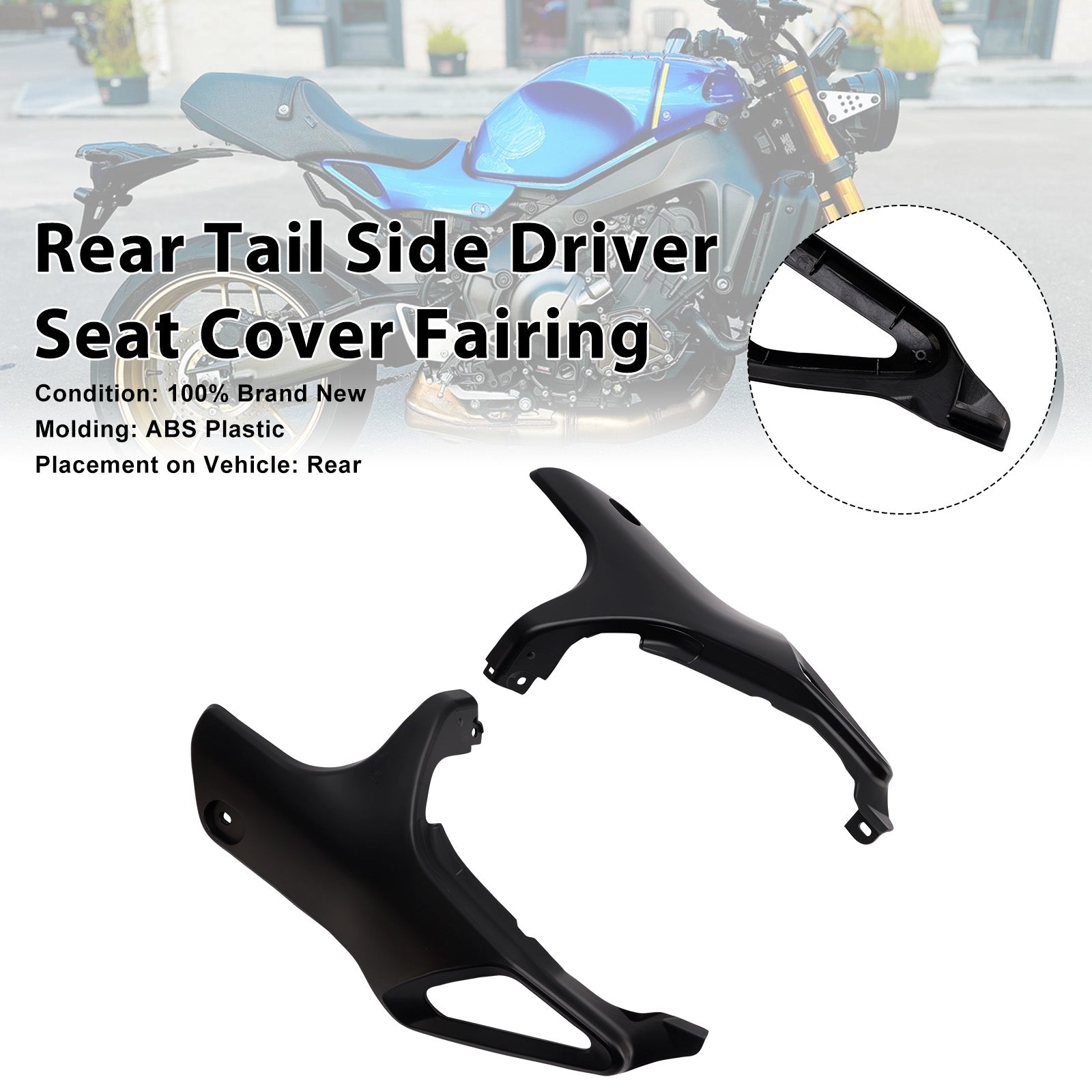 Side Seat Fairing Panel Cowl For Yamaha XSR900 2022-2026