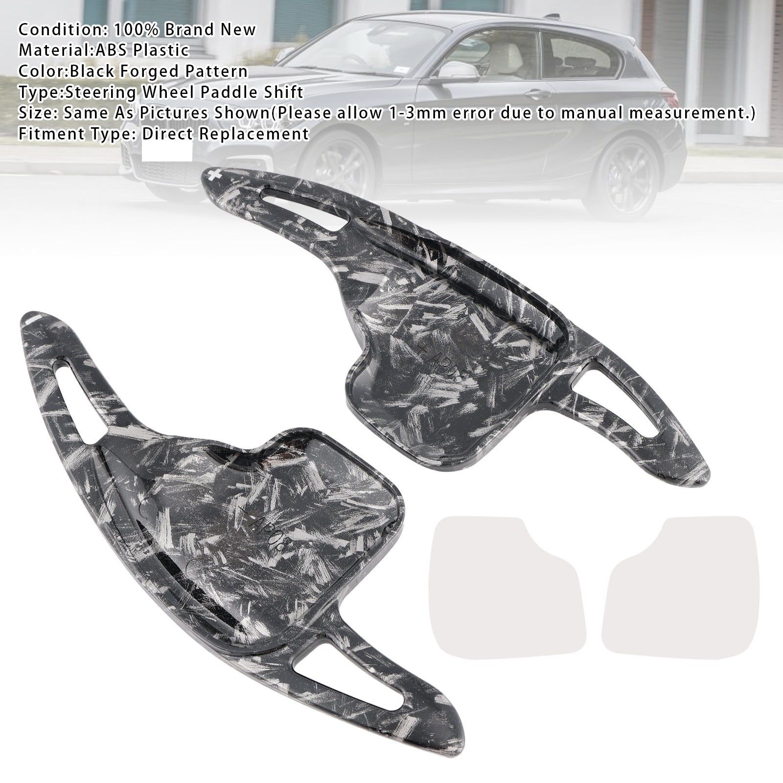 Extensiones de palanca de cambios del volante para BMW F22 F23 X1 X6