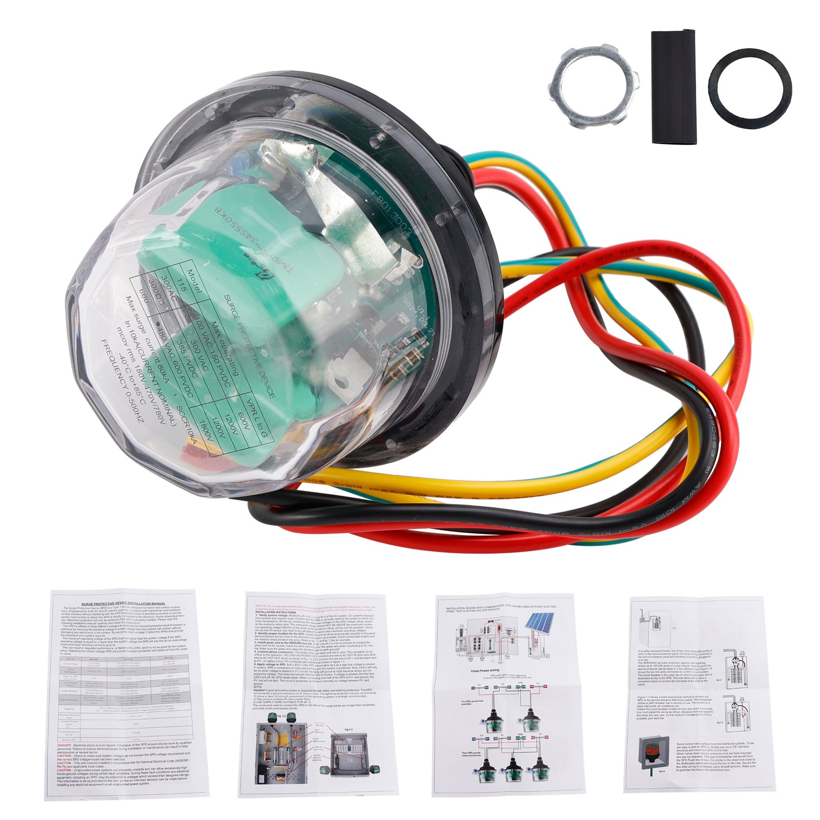 MNSPD600 Reemplazo del dispositivo protector contra sobretensiones solares para Midnite Solar MNSPD-600
