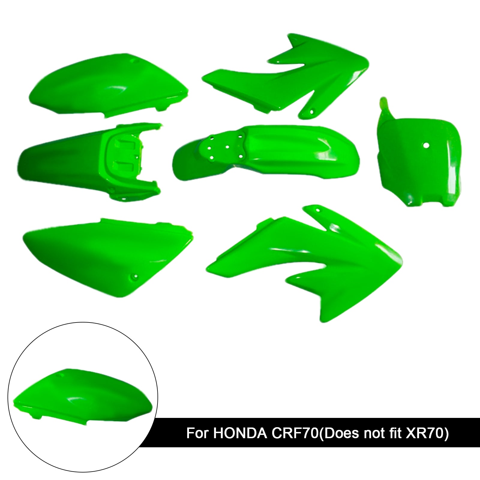Honda CRF70 Dirt Bike Body Plastic Kit Fender Fairing