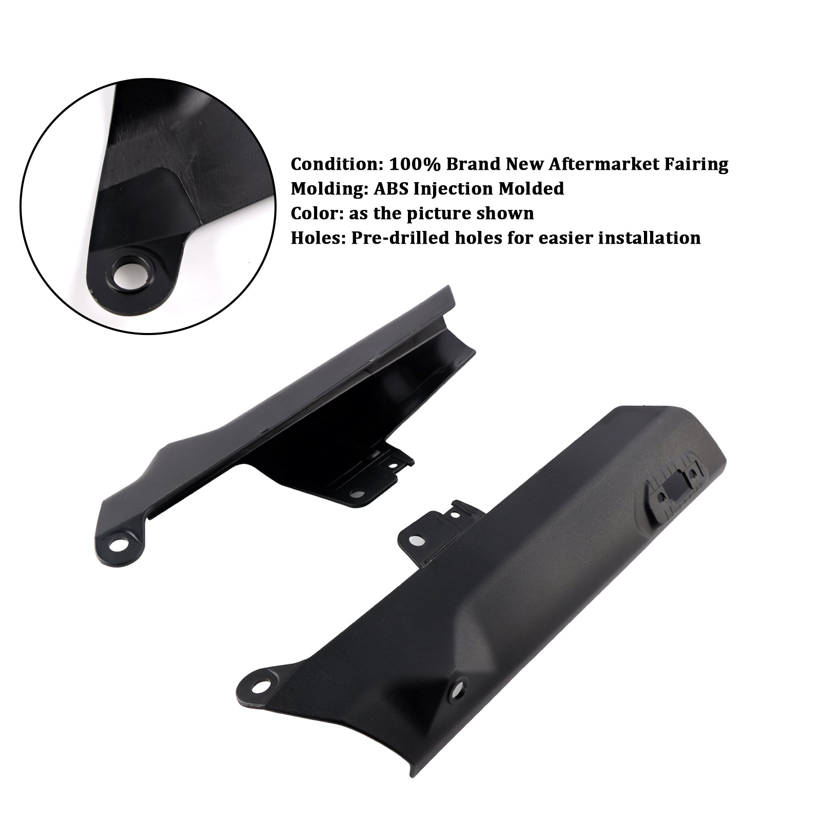 2019-2024 Yamaha Tenere 700 Frente Fender Painel Lateral Protetor de Protetor