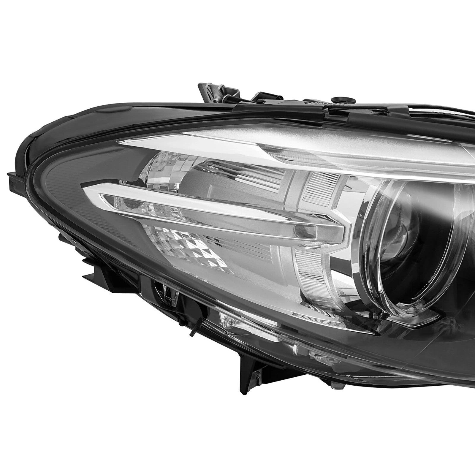 Front Right HID Xenon Headlight W/o AFS For BMW 5Series 528i 535i 2014-2017