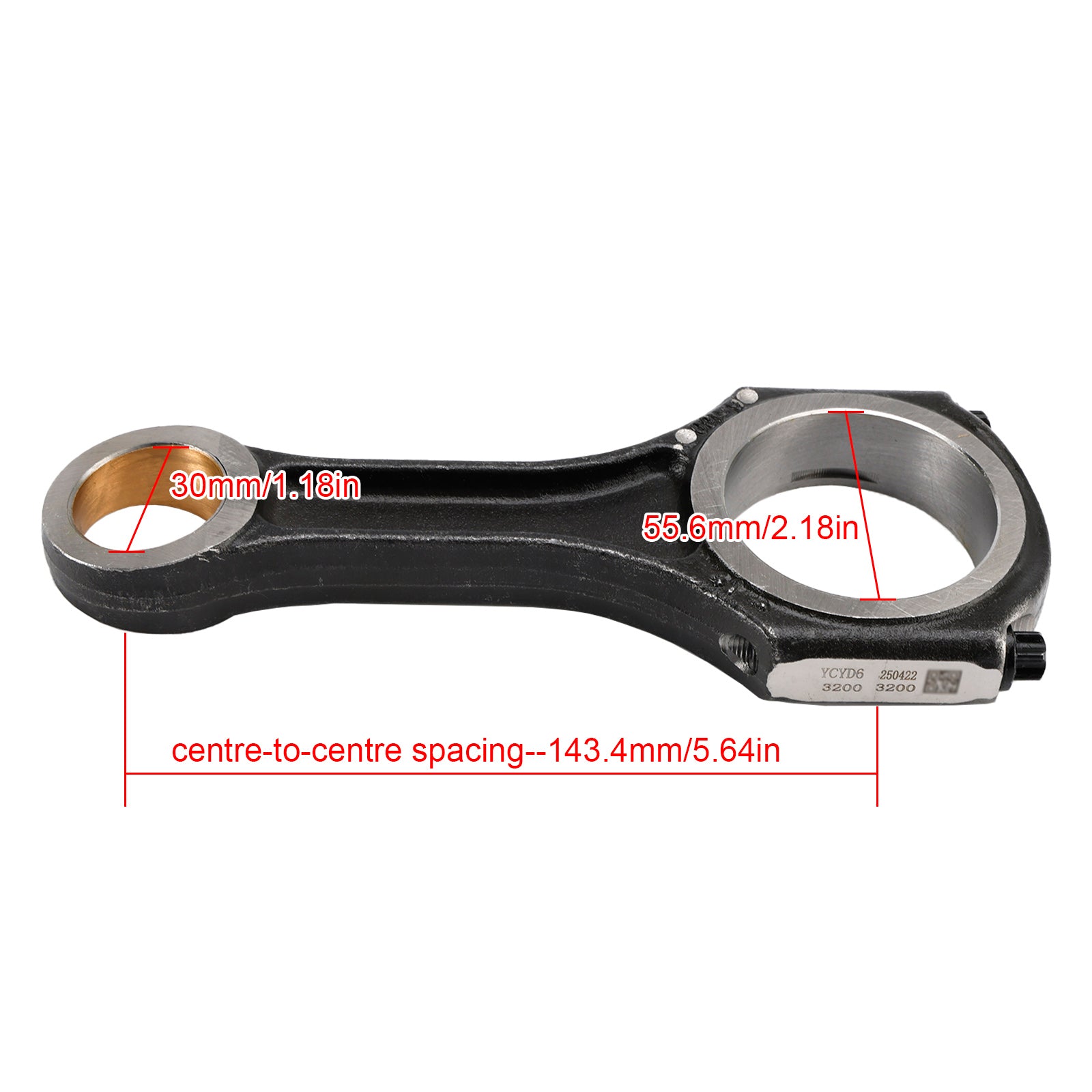 Bielle moteur 6510300020 pour Mercedes-Benz OM651 W176 C117 W212 C218