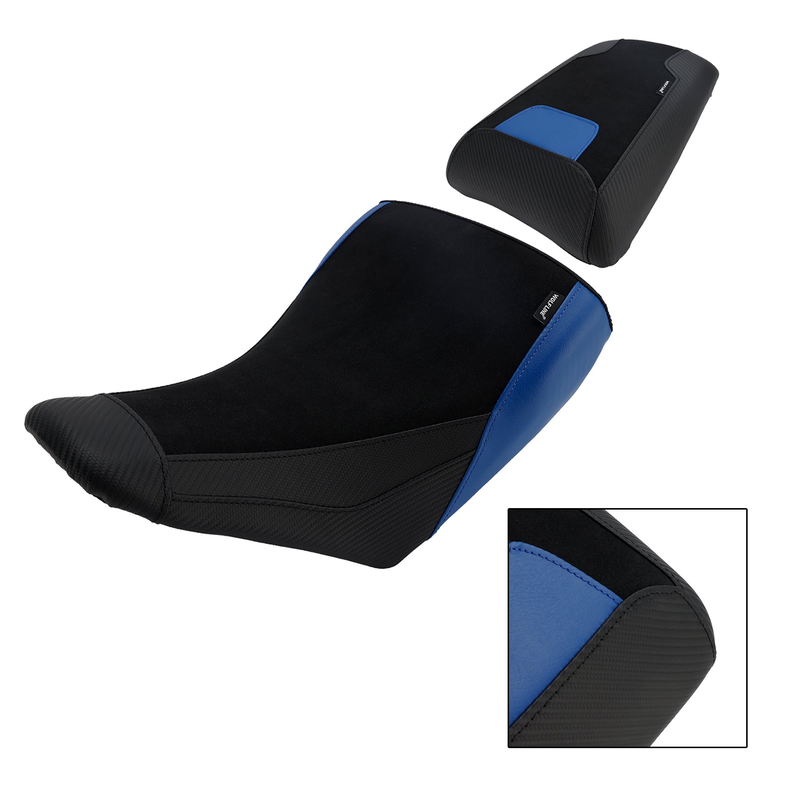 Front&Rear Raider Passenger Cushion Kit For Suzuki V-Strom Dl1050 23-25