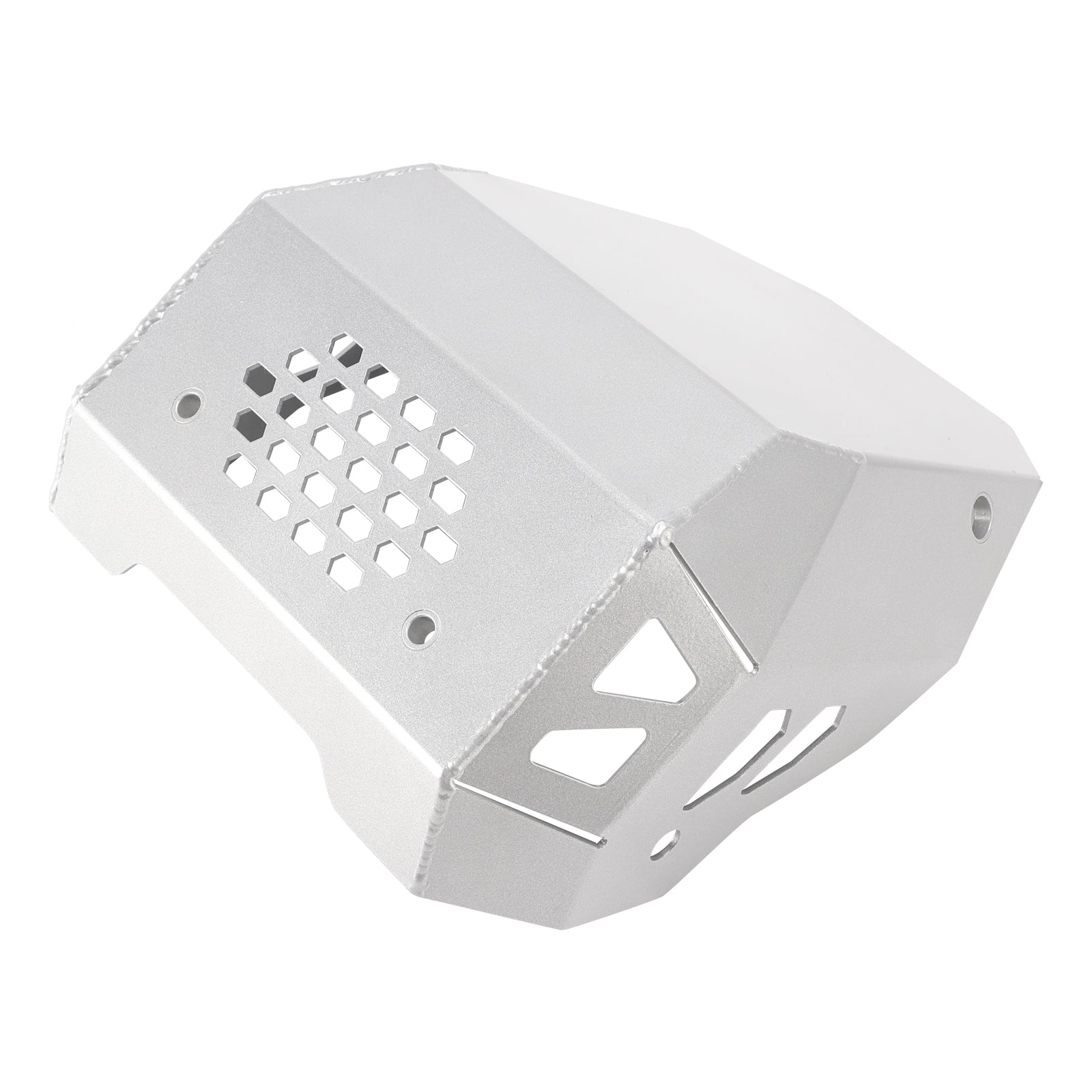 2024-2025 CFMOTO 450 MT/IBEX 450 Aluminium Skid Plate en argent