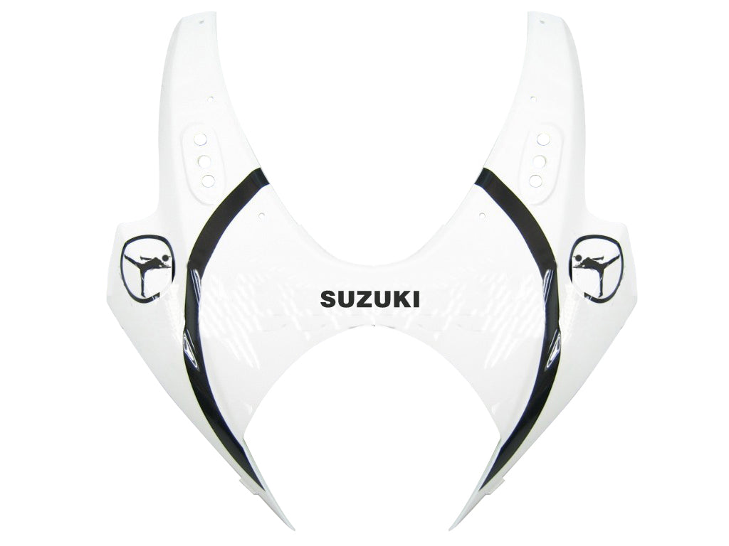 2007-2008 Suzuki GSXR 1000 White Black Jordan Racing Fairings Generic