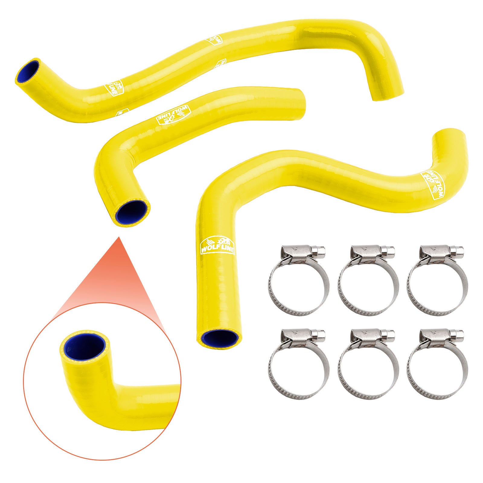 2020-2022 Street Triple 765 R RS Silicone Radiator coolant Hose kit