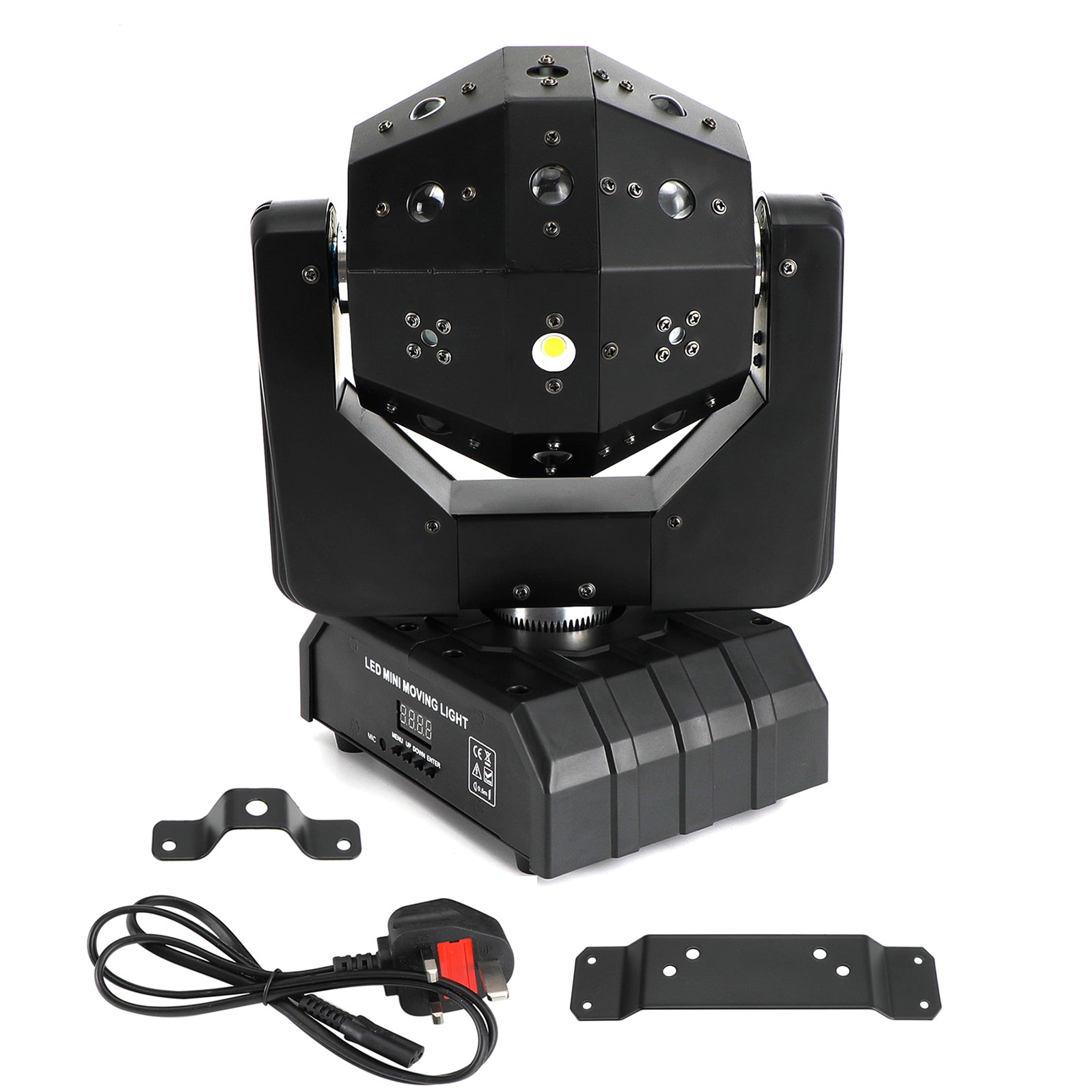 RGBW 3In1 LED Laser Moving Head Scenljus DMX DJ Disco Party Effect Lighting