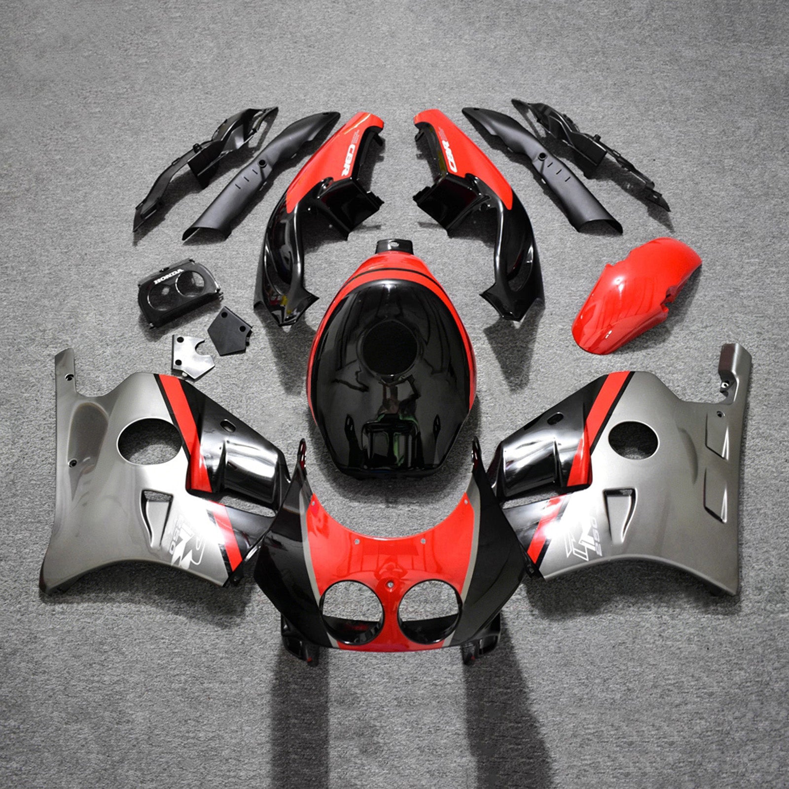 Injection Fairing Kit Bodywork Plastic ABS For Honda CBR250RR MC22 1990-1998