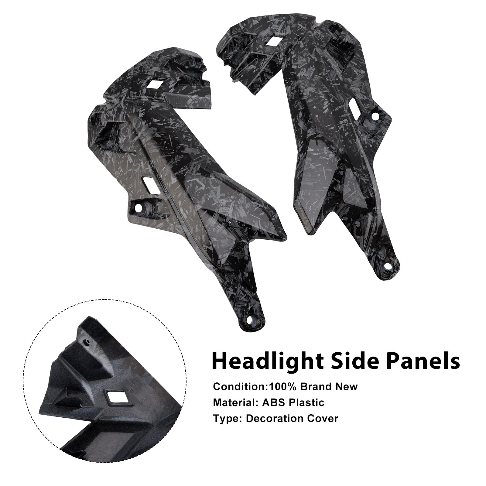 2022-2025 Honda ADV 350 Headlight Side Panels Fairing