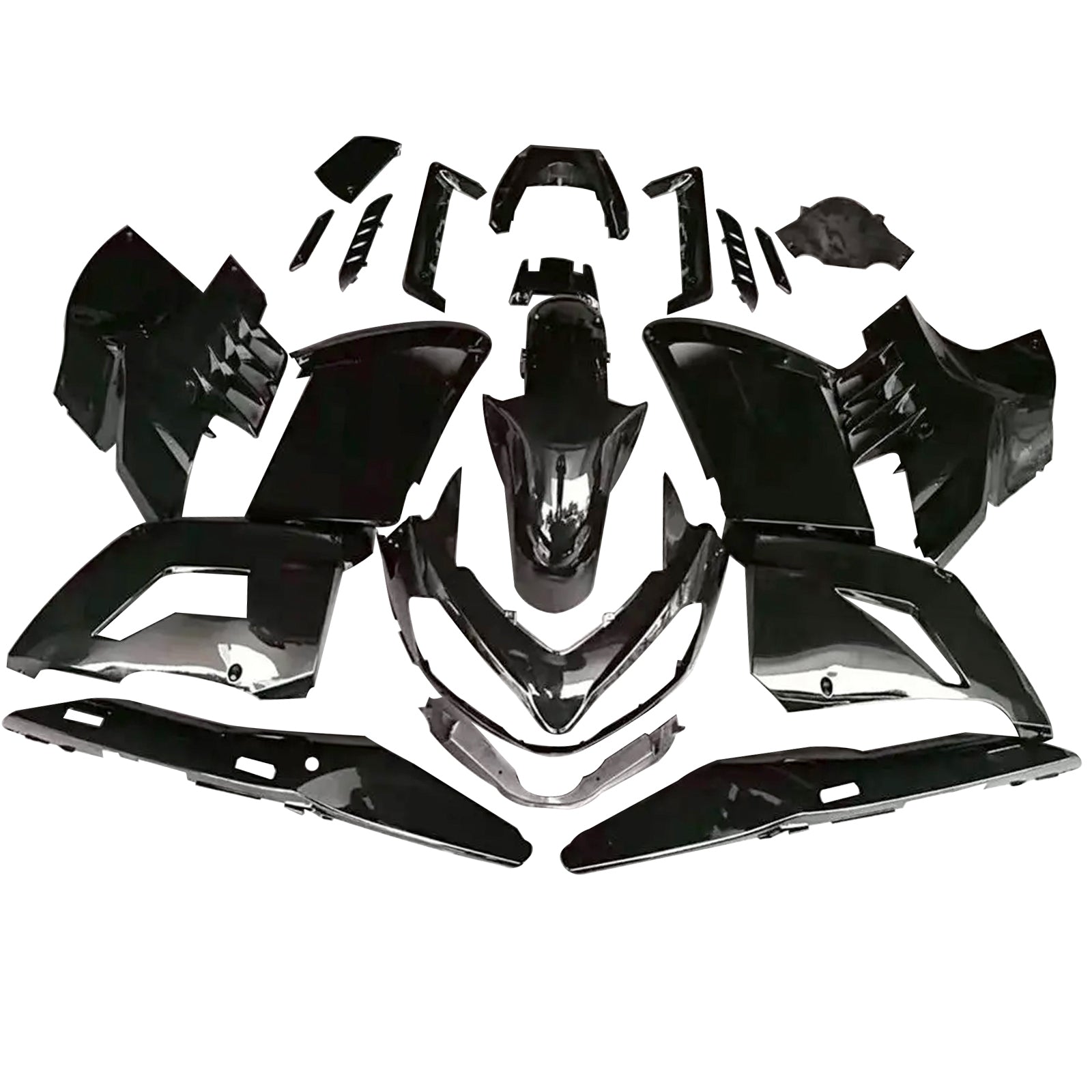 Kit de carénage d'injection Kawasaki GTR1400 ZG1400, carrosserie en plastique ABS, 2007 – 2009