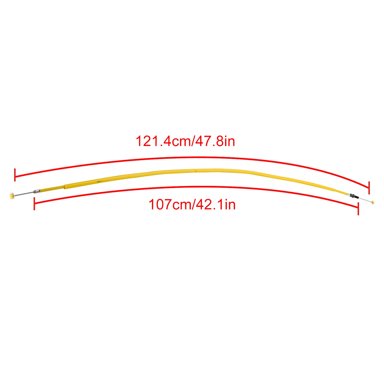 2011-2023 Suzuki GSXR600/750 Motorcykelkoppling Kabelbyte gul