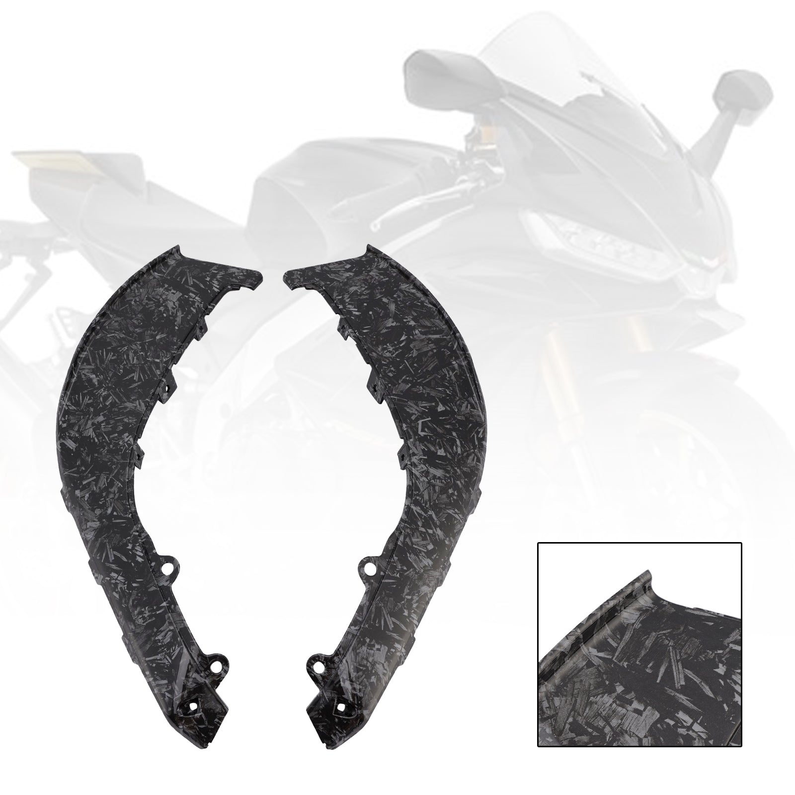 2021-2024 Aprilia RSV4 Horná kapotážna výpary Bočné panely Cowling Rám