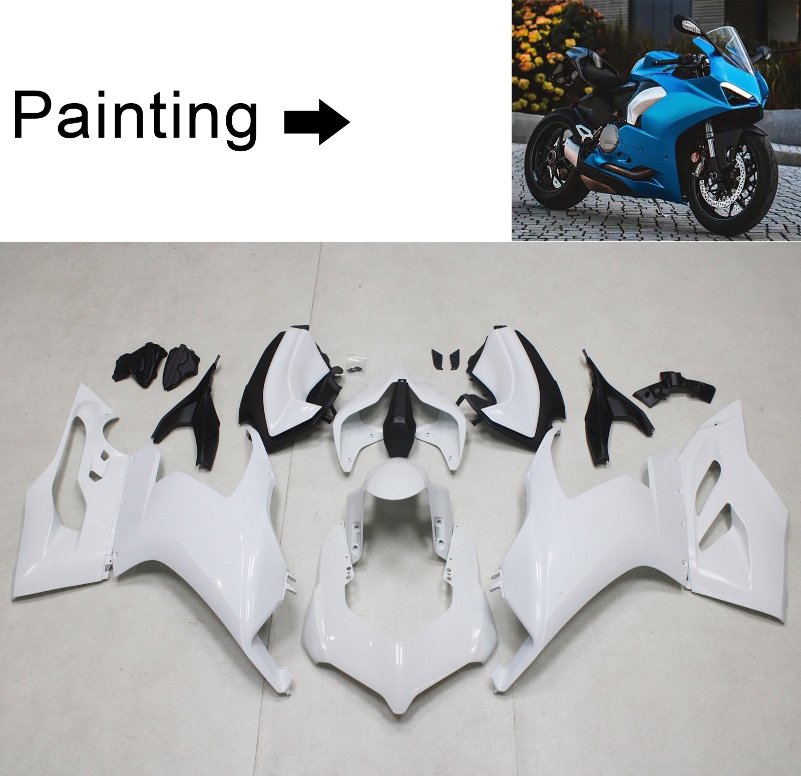 2020-2024 Ducati Panigale V2 Fairing Kit Bodywork