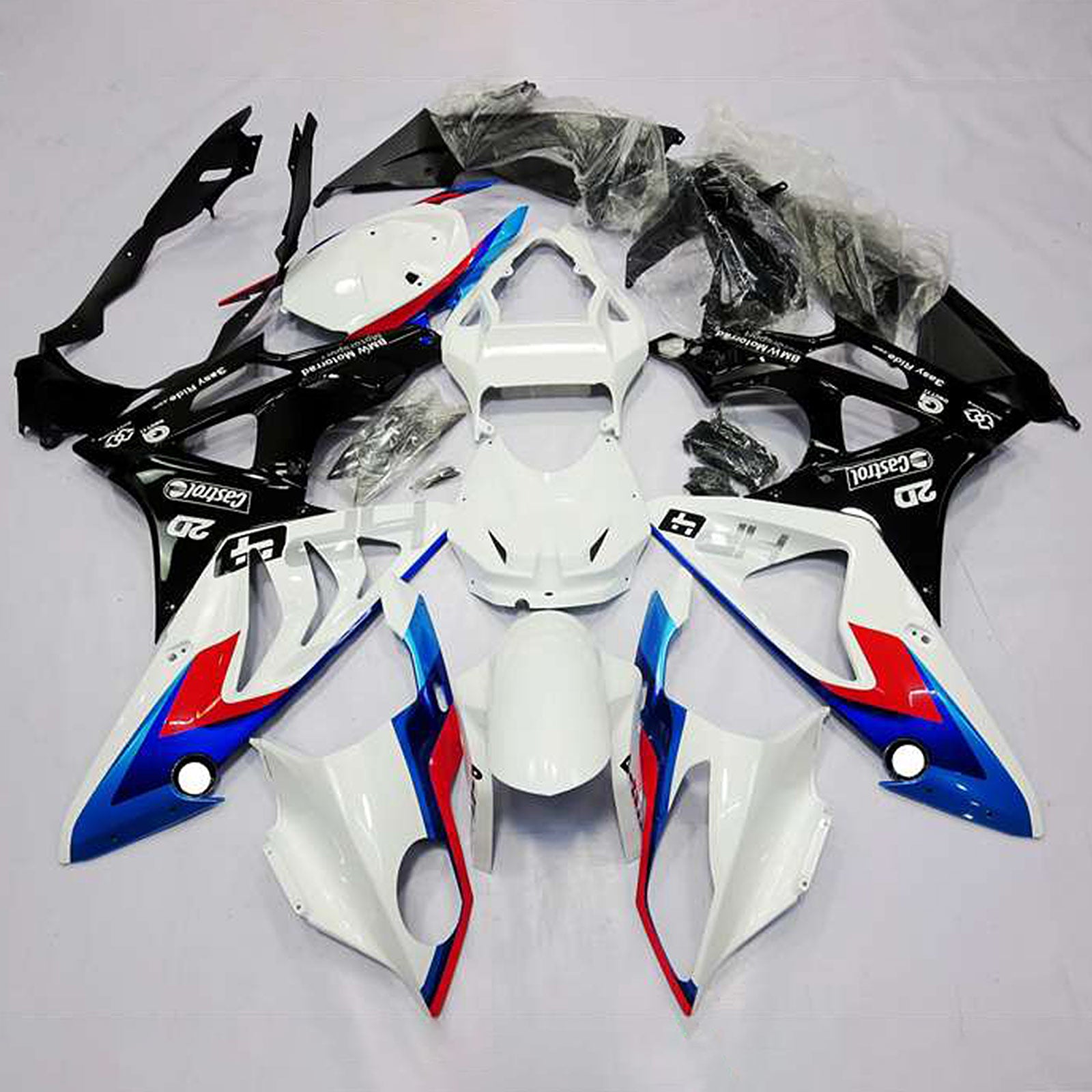 2009-2014 BMW S1000RR Injection Fairing Kit Bodywork Plastic ABS