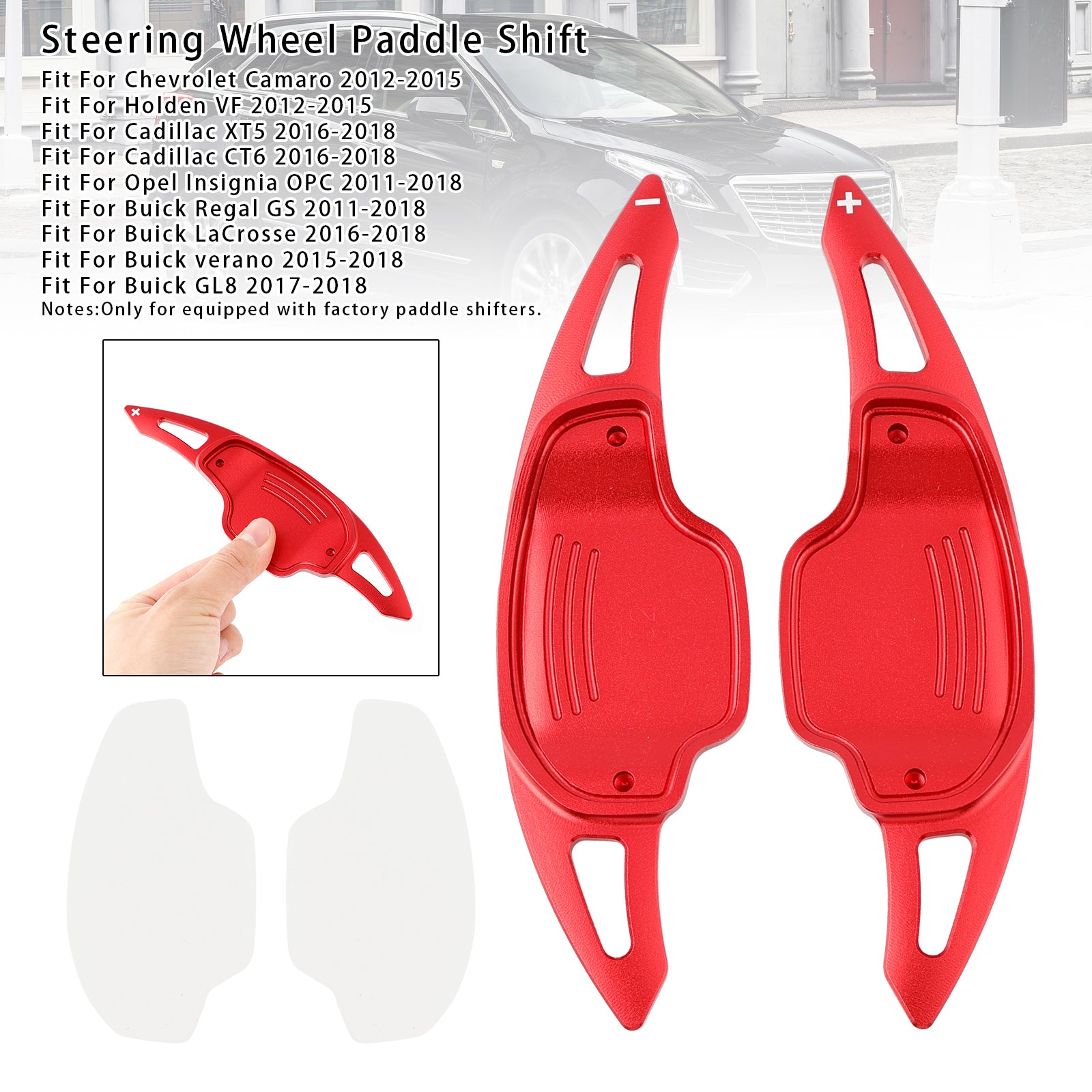 Stuurwielpaddle-shifterhoezen voor Holden VF 2012-2015