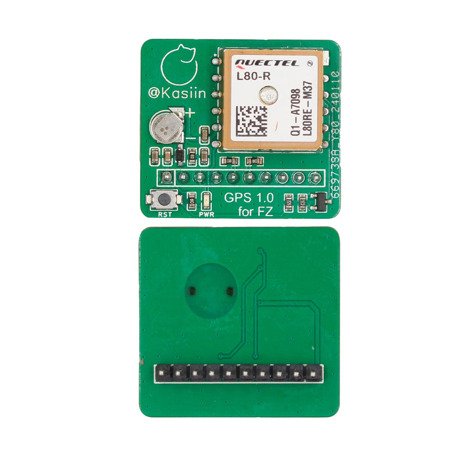 Le nouveau module GPS utilise le micrologiciel déchaîné du module intégré à l'antenne