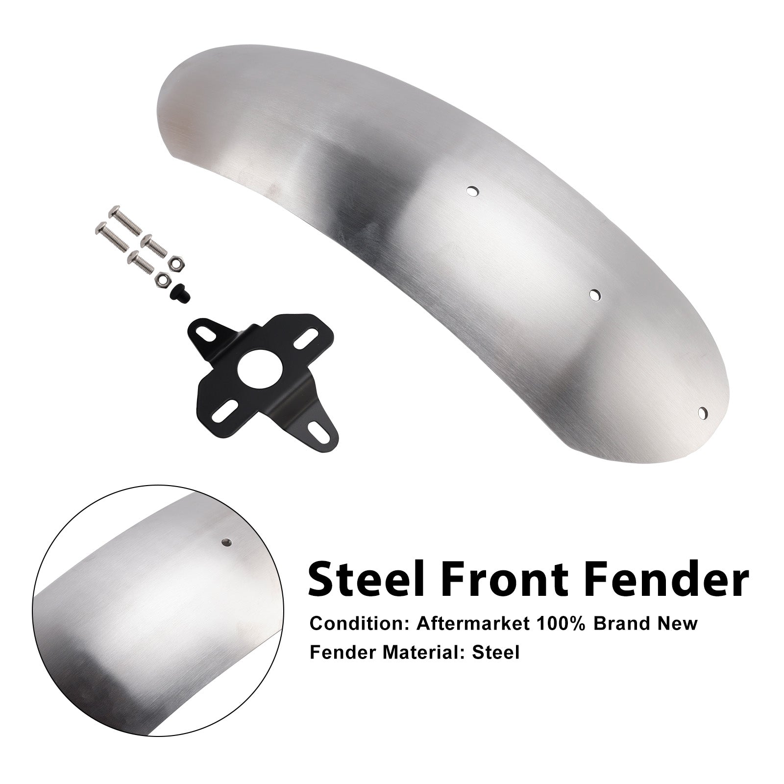 2017-2025 For MOTO GUZZI V7 Milano/Carbon/Rough Steel Front Fender Mudguard