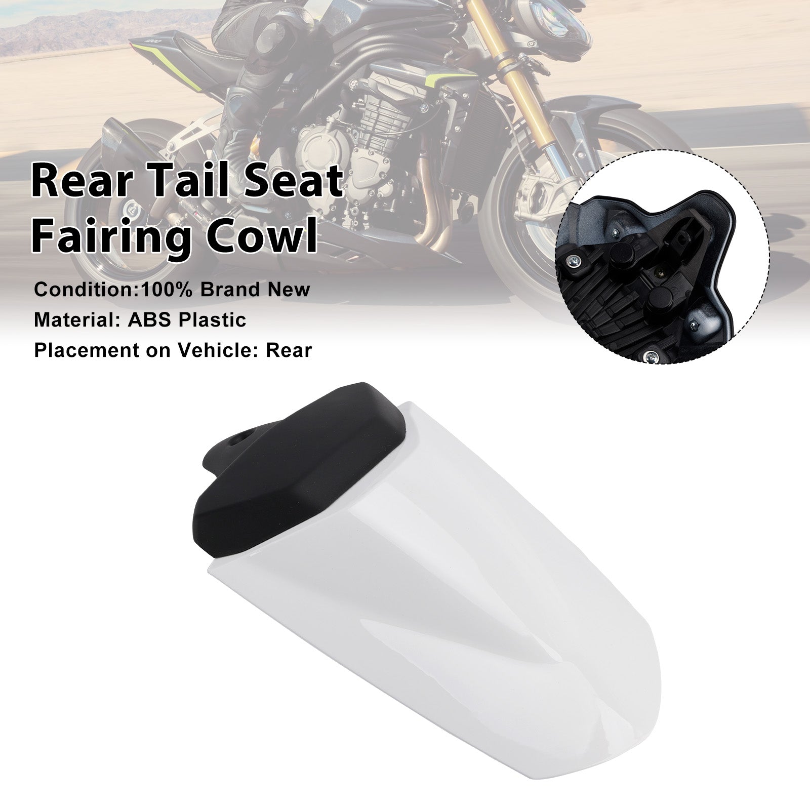 2025-2026 For Speed Triple 1200 RS Rear Tail Seat Fairing Cowl Cover