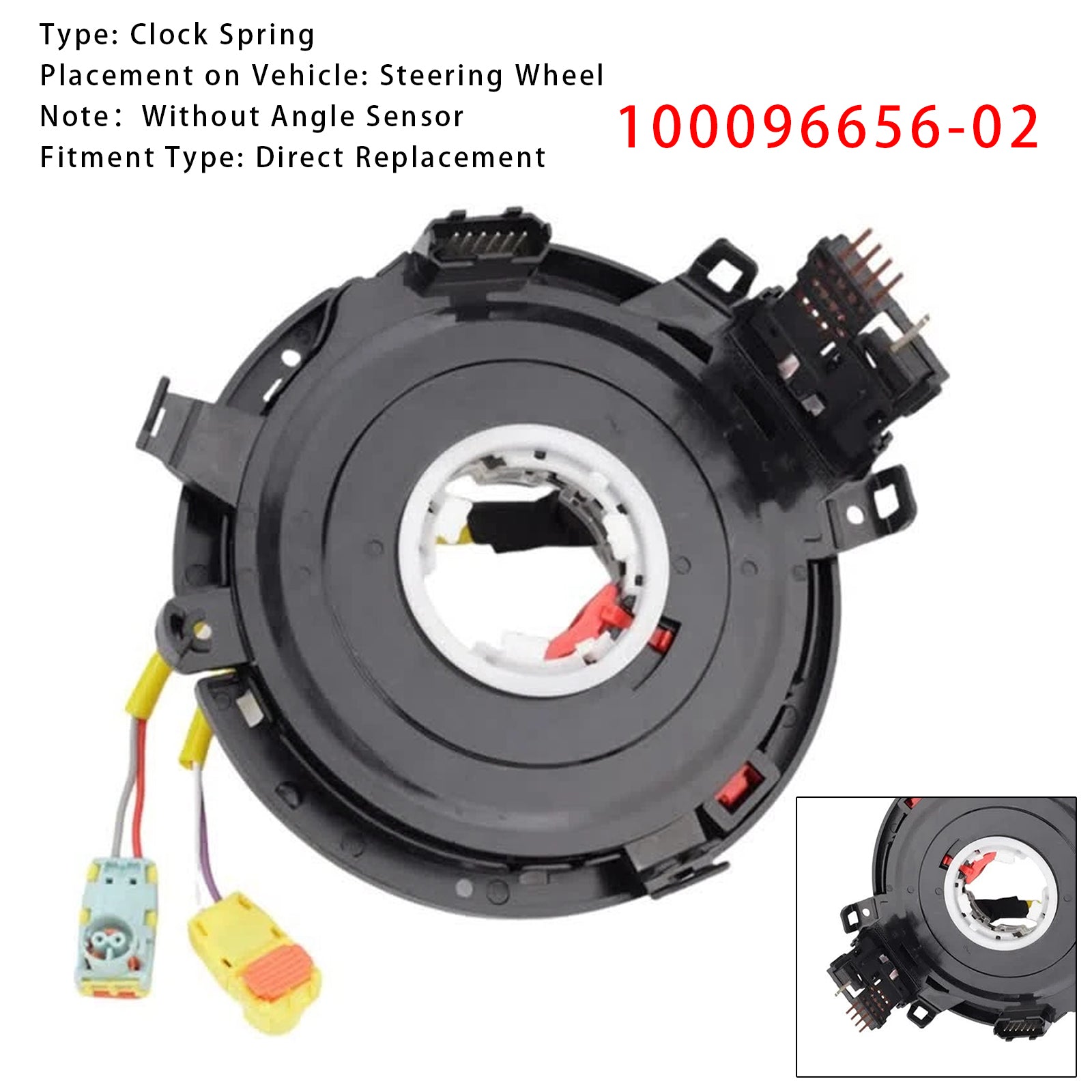 Clock Spring 100096656 For Dodge Durango Jeep Grand Cherokee 2014-2016