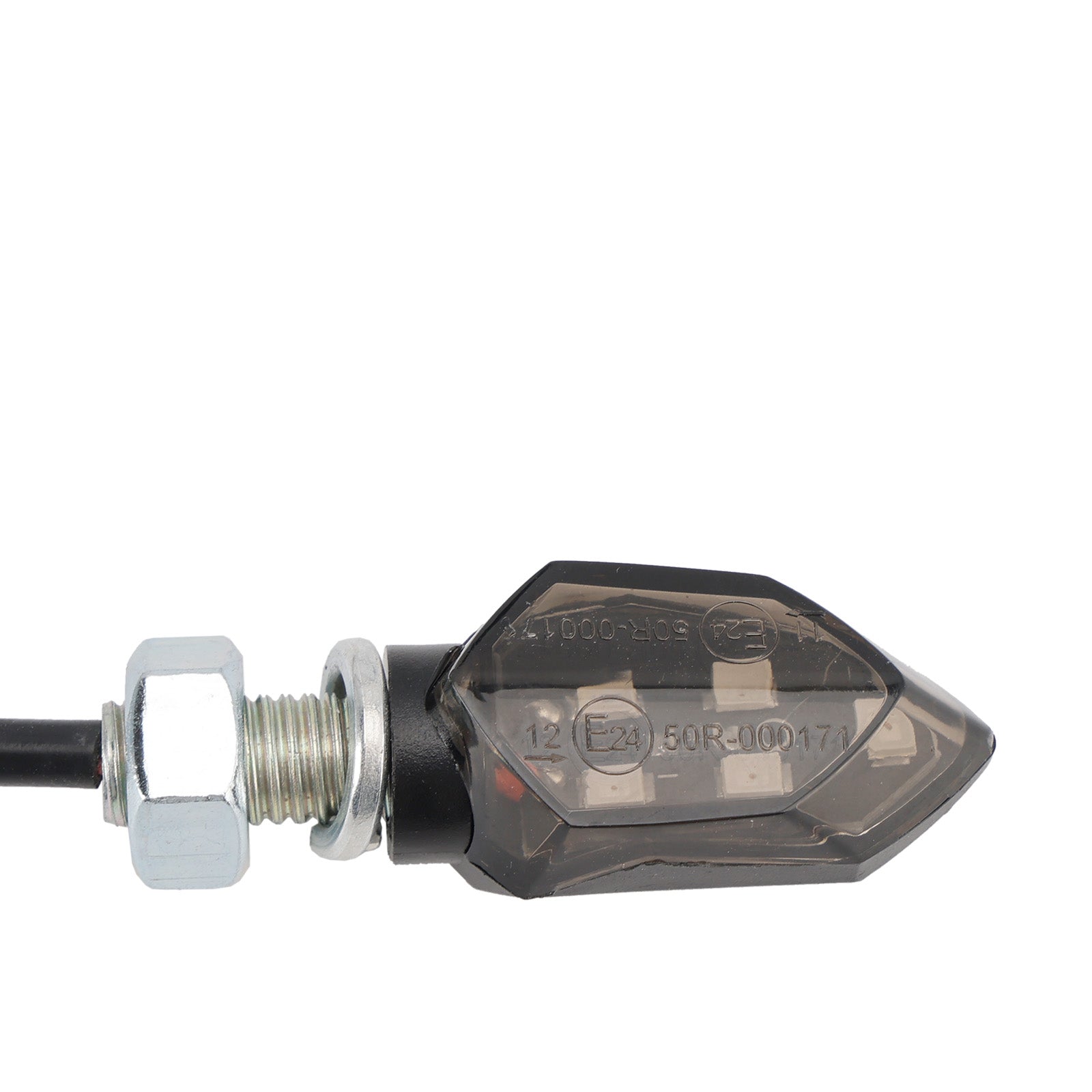 12V LED -blinkersindikatorljus 8mm universell motorcykel för Kawasaki