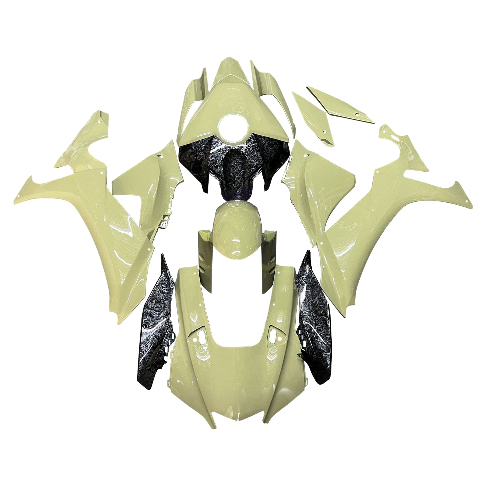 Injectiekuipset carrosserie kunststof ABS geschikt voor Yamaha YZF-R1 2020-2025