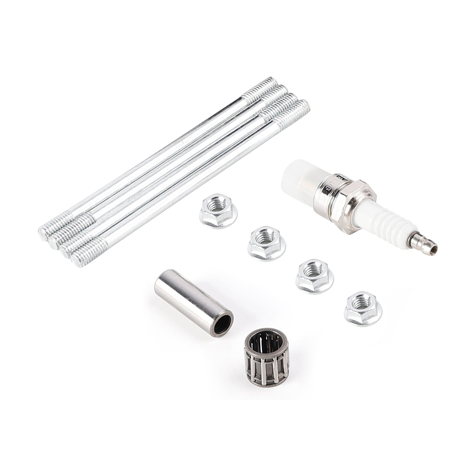 1984-1987 Suzuki LT50 Quadrunner 50 Complete Cylinder Piston Top End Kit 11210-04012-0F0 11111-04001