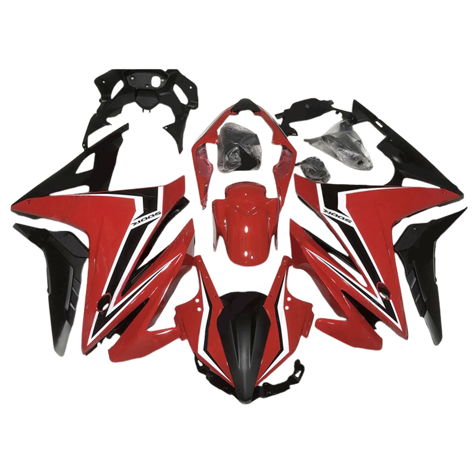 Kit de carénage d'injection Honda CBR500R 2016-2018, carrosserie en plastique ABS