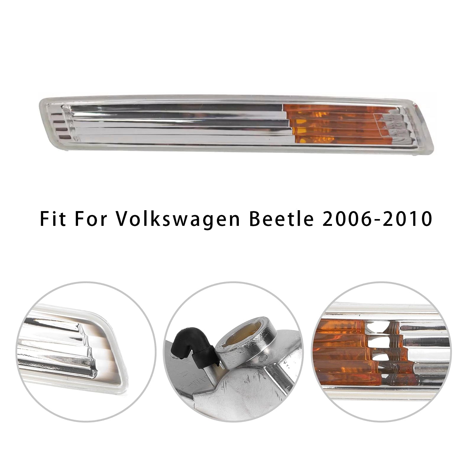 2006-2010 Volkswagen Kever 1 Stuks Voorbumper Rechts Richtingaanwijzer 1C0953042R