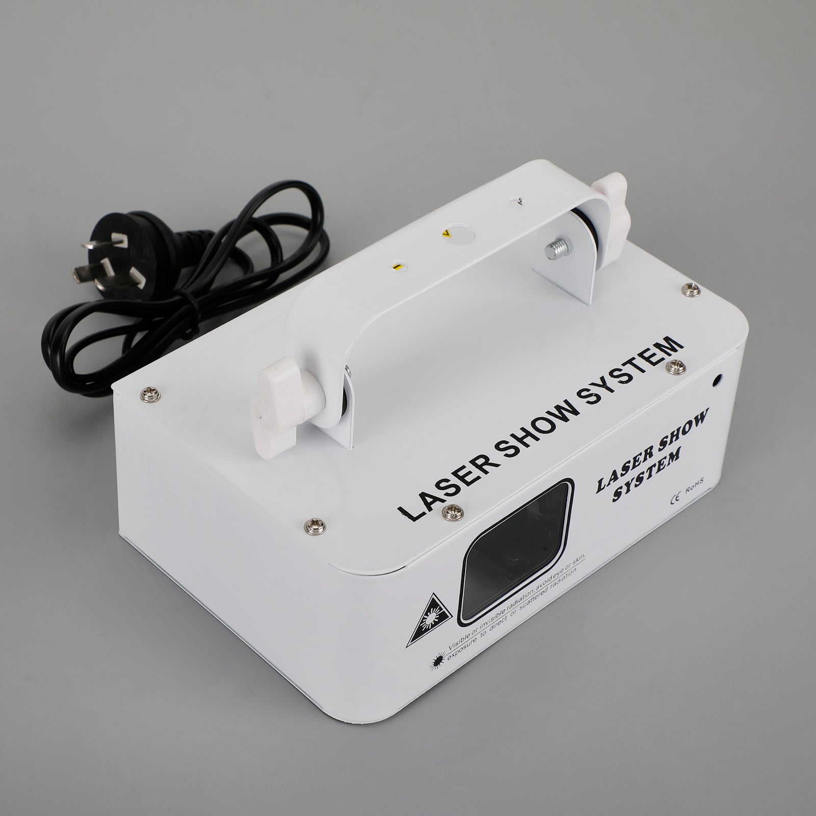 Wit 500 mW DMX RGB LED-laserstraalscanner Projector Party Stage Laserlicht AU