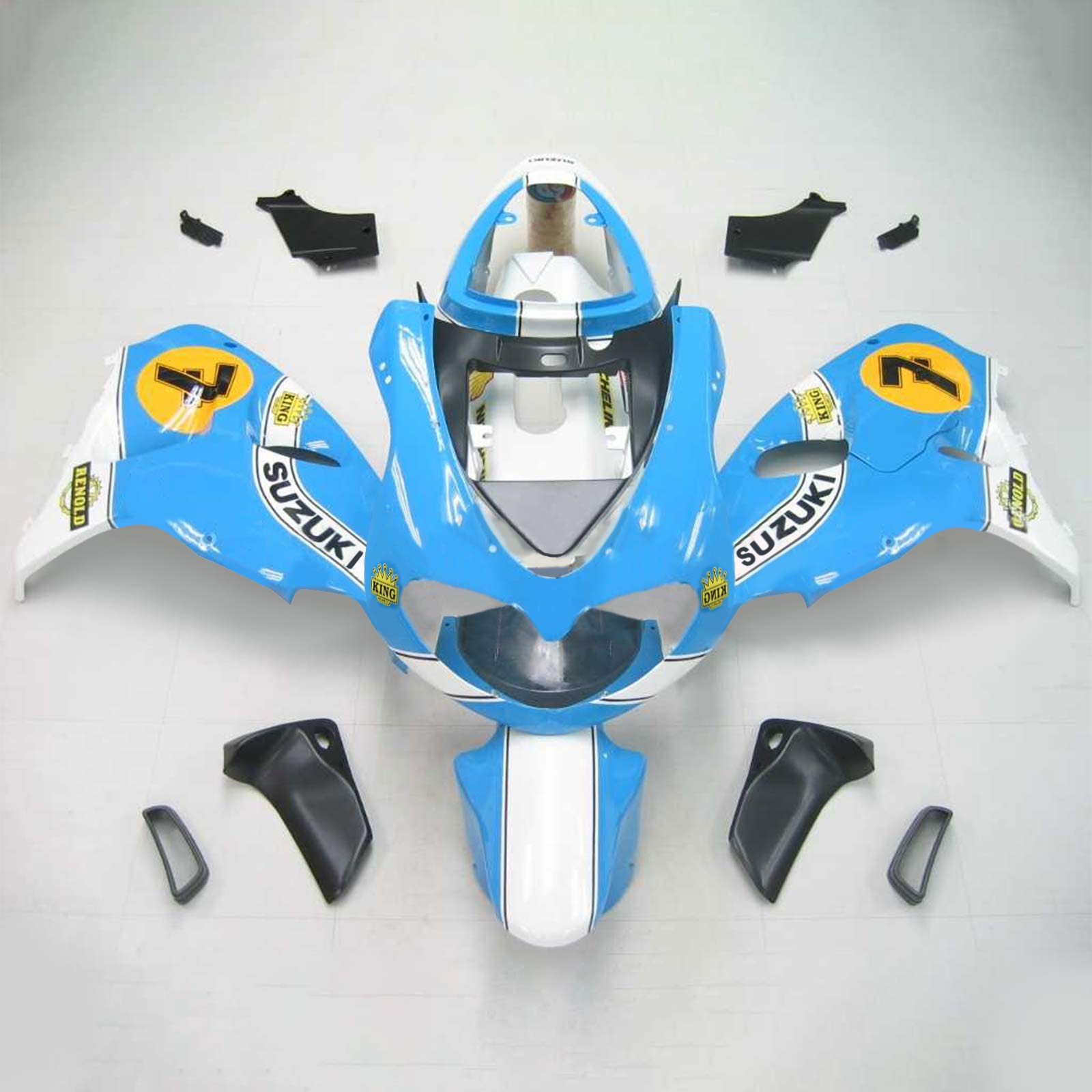1998-2003 Suzuki TL1000R amotopart vstrekovacia kapotážová súprava karosérií Plast ABS #126