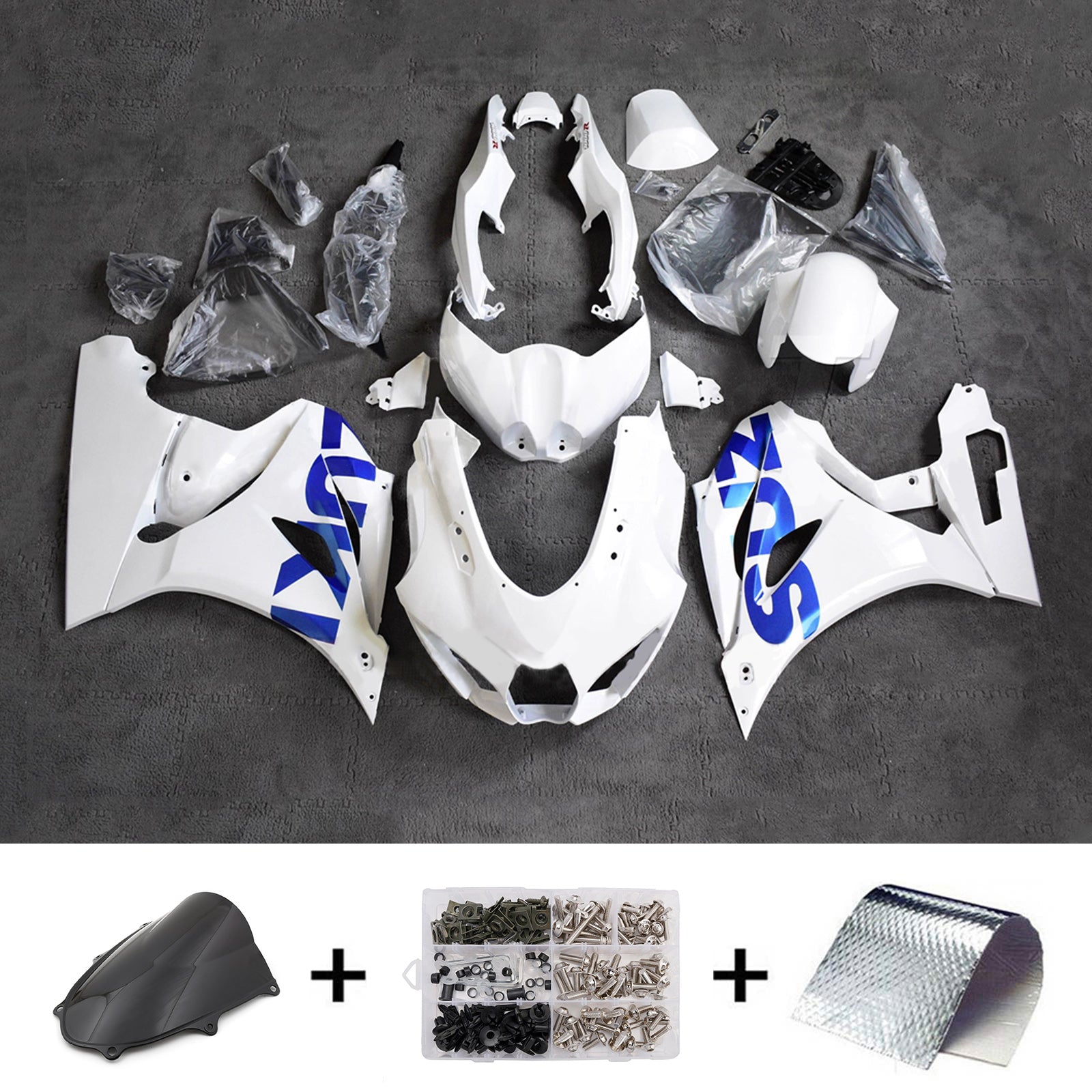 Injection Fairing Kit Bodywork Plastic ABS For Suzuki GSXR1000 2017-2025 K17
