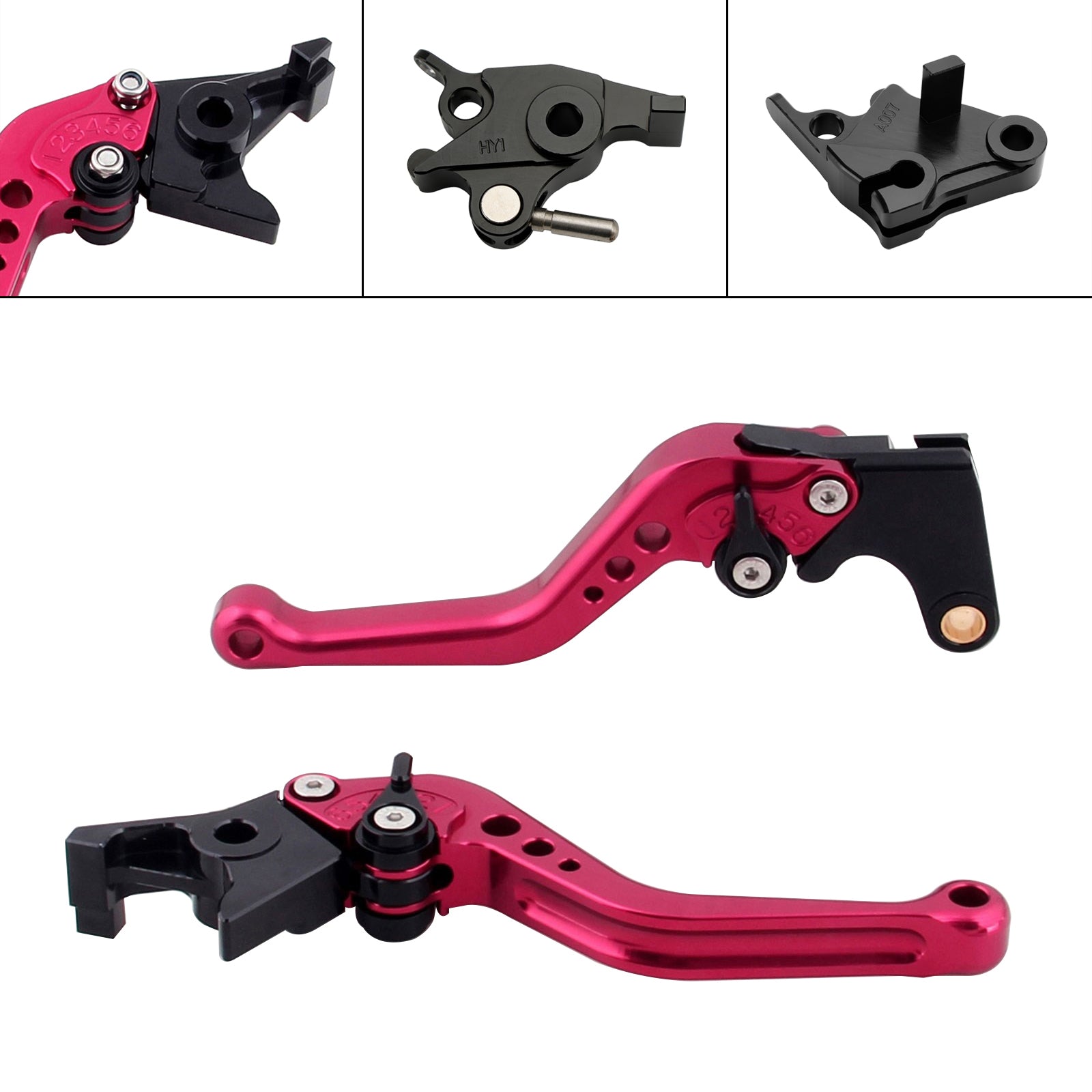Ny kort kopplingsbromsspak Fit för CFMOTO 400NK 650NK 650MT 650GT 2020-21