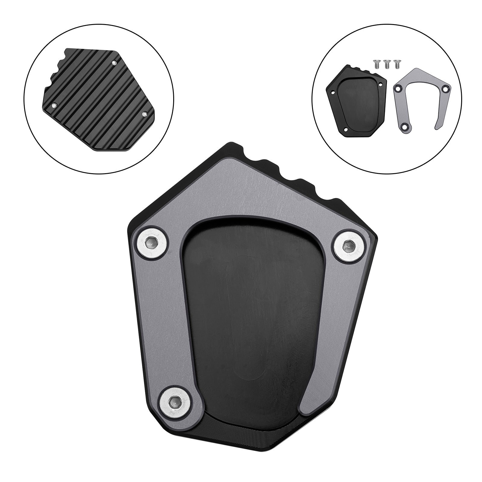 Kickstand Enlarge Plate Pad fit for BMW K1600 2016-2022