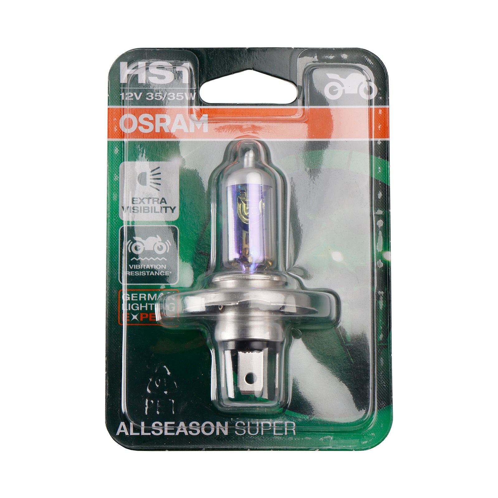Motorlamp Allseason HS1 64185ALS PX43T 12V 35/35W Voor OSRAM