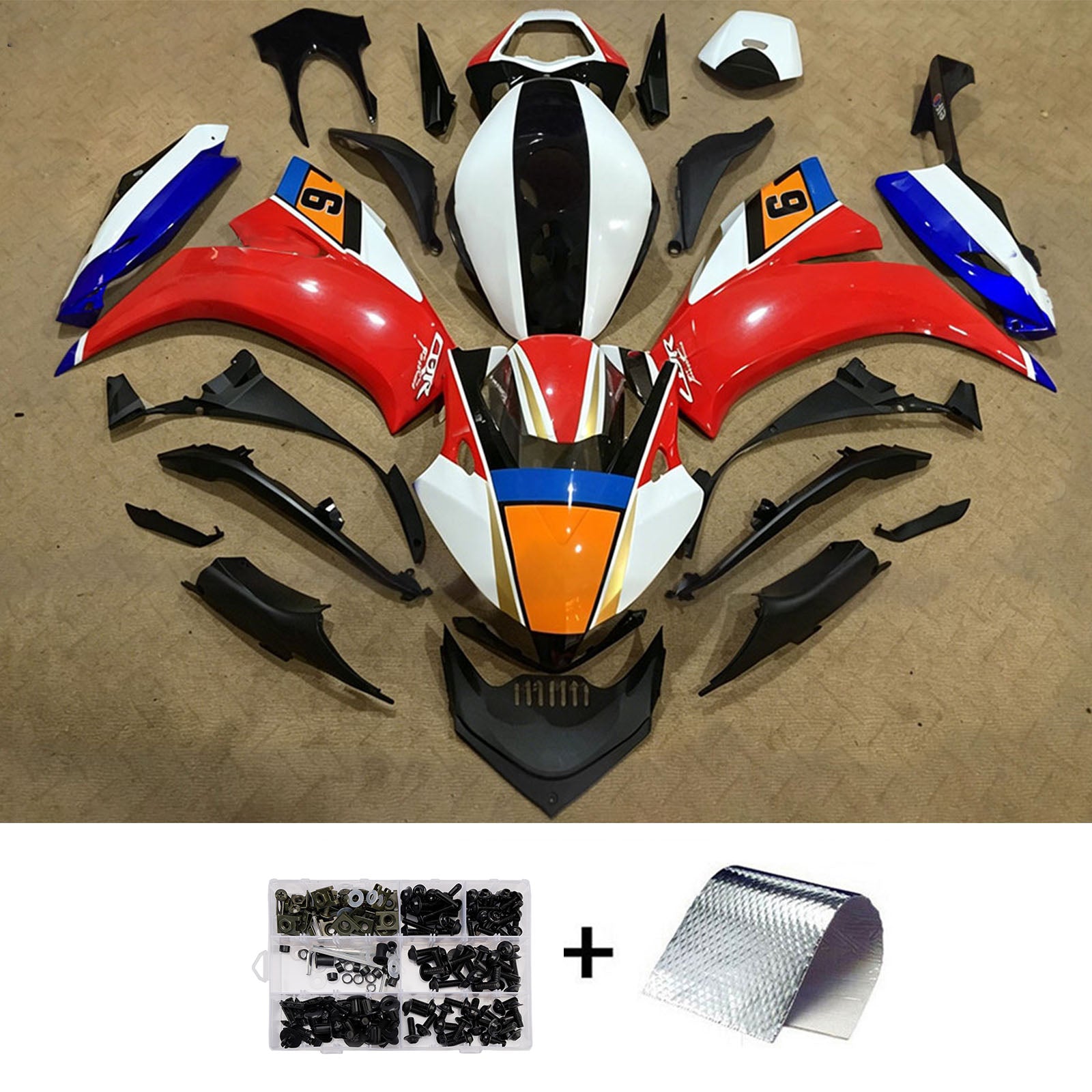 Injection Fairing Kit Bodywork Plastic ABS For Honda CBR1000RR 2012-2016