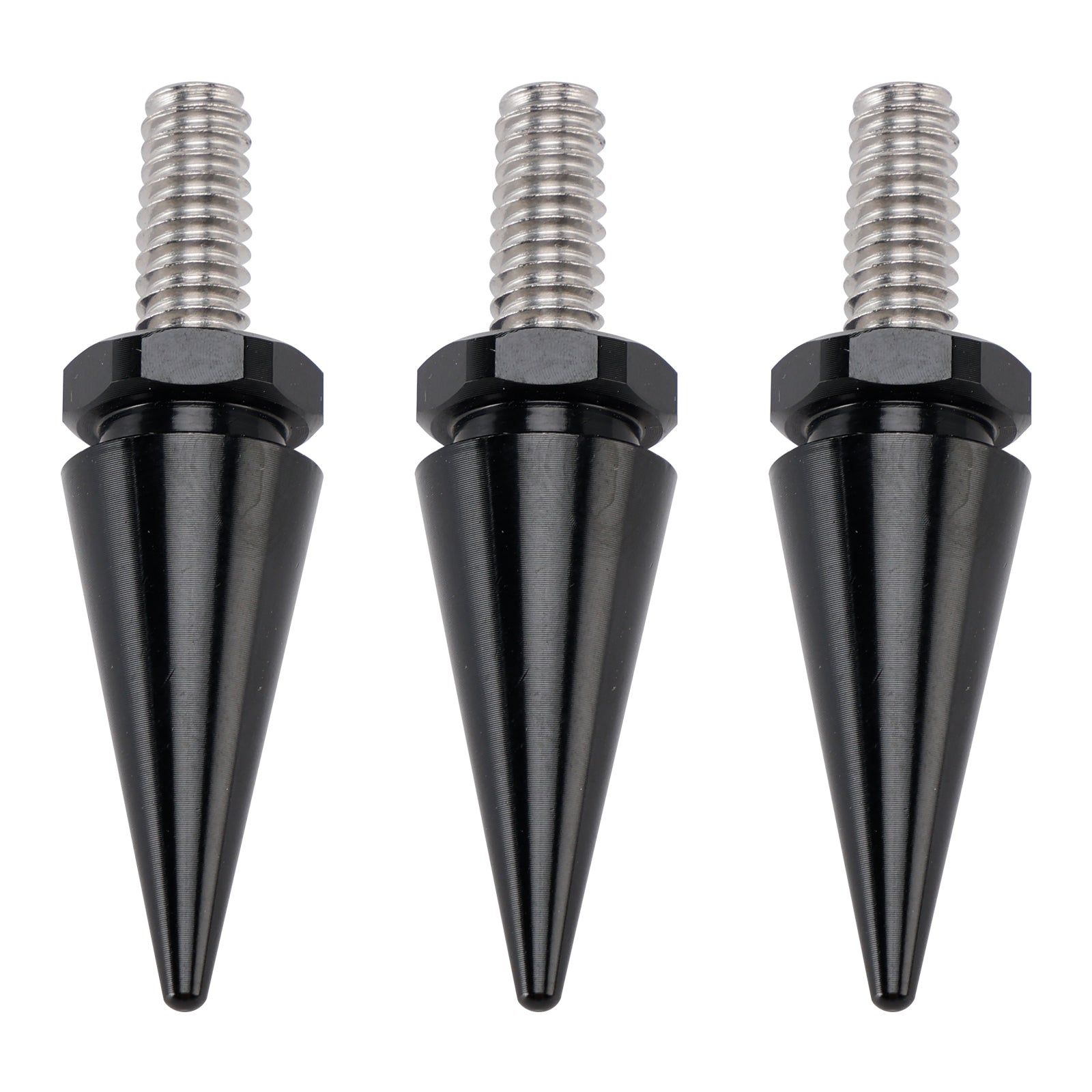 3X ZWART 1/2"-20 MONTAGEBOUTEN VOOR WINDSCHERMKUIP VOOR TOURING 1996-2013