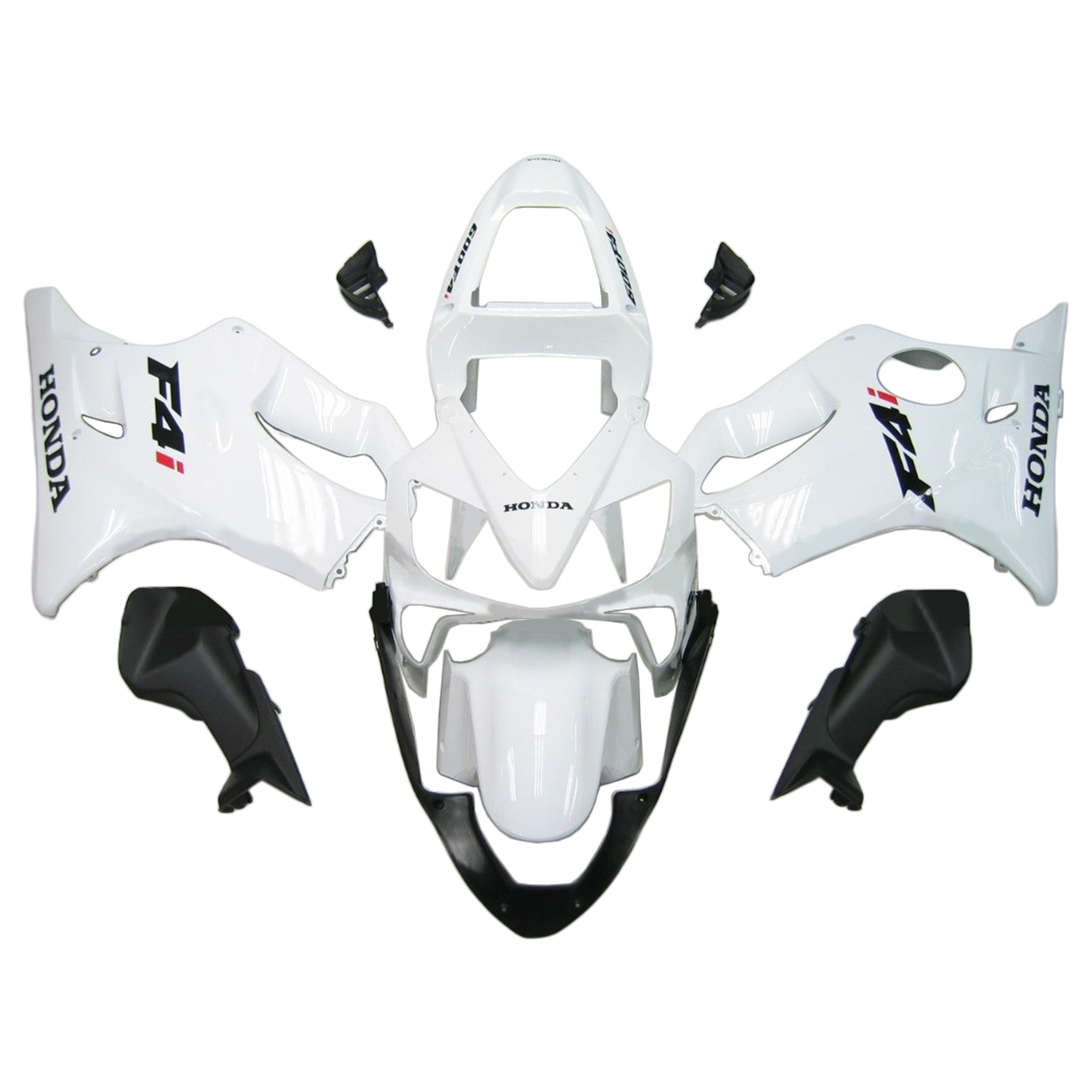 2001-2003 Honda CBR600 F4i Kit de carénage d'injection carrosserie plastique ABS #122
