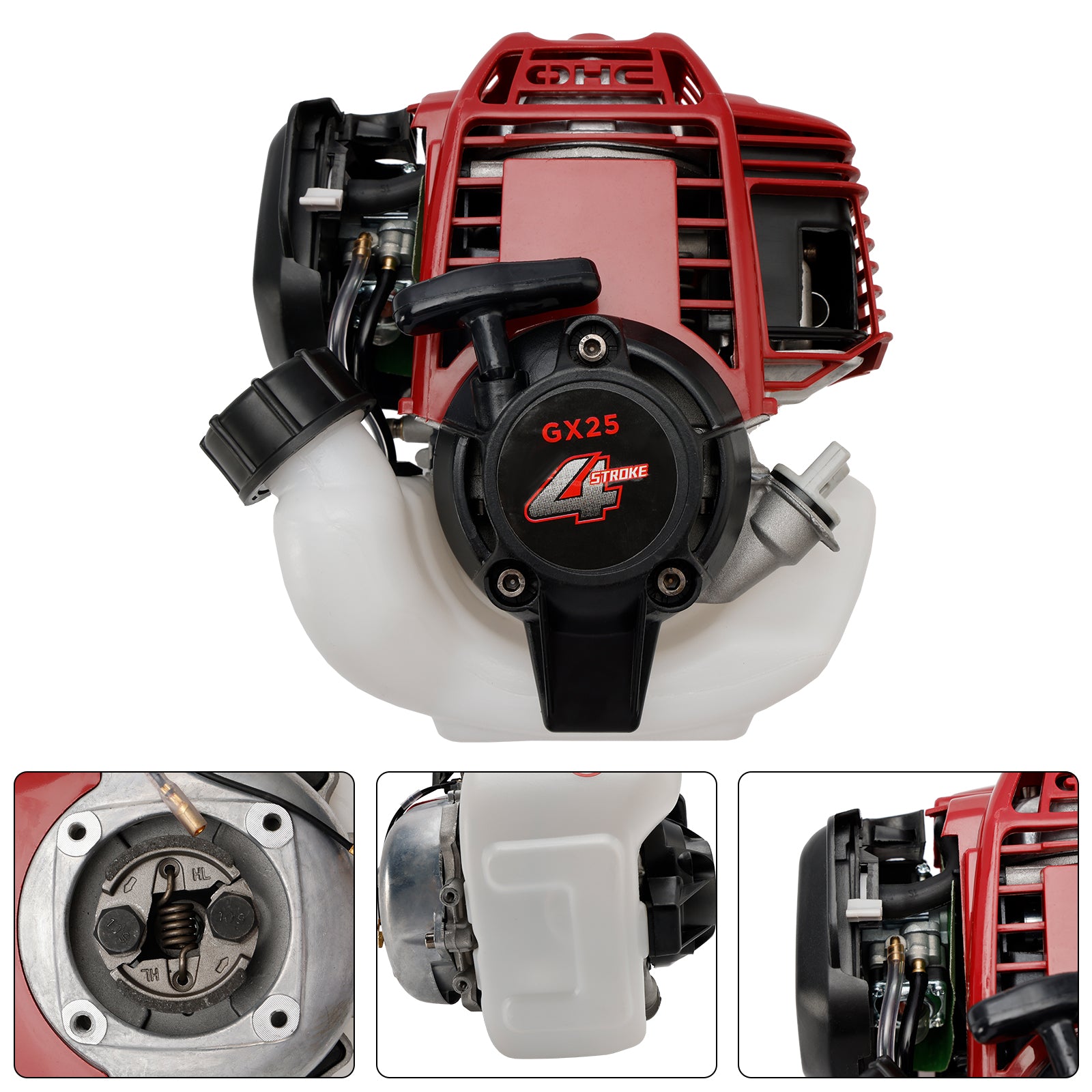 25cc 4-stroke engine 4 strokes weed eater motor lawn mower brush cutte