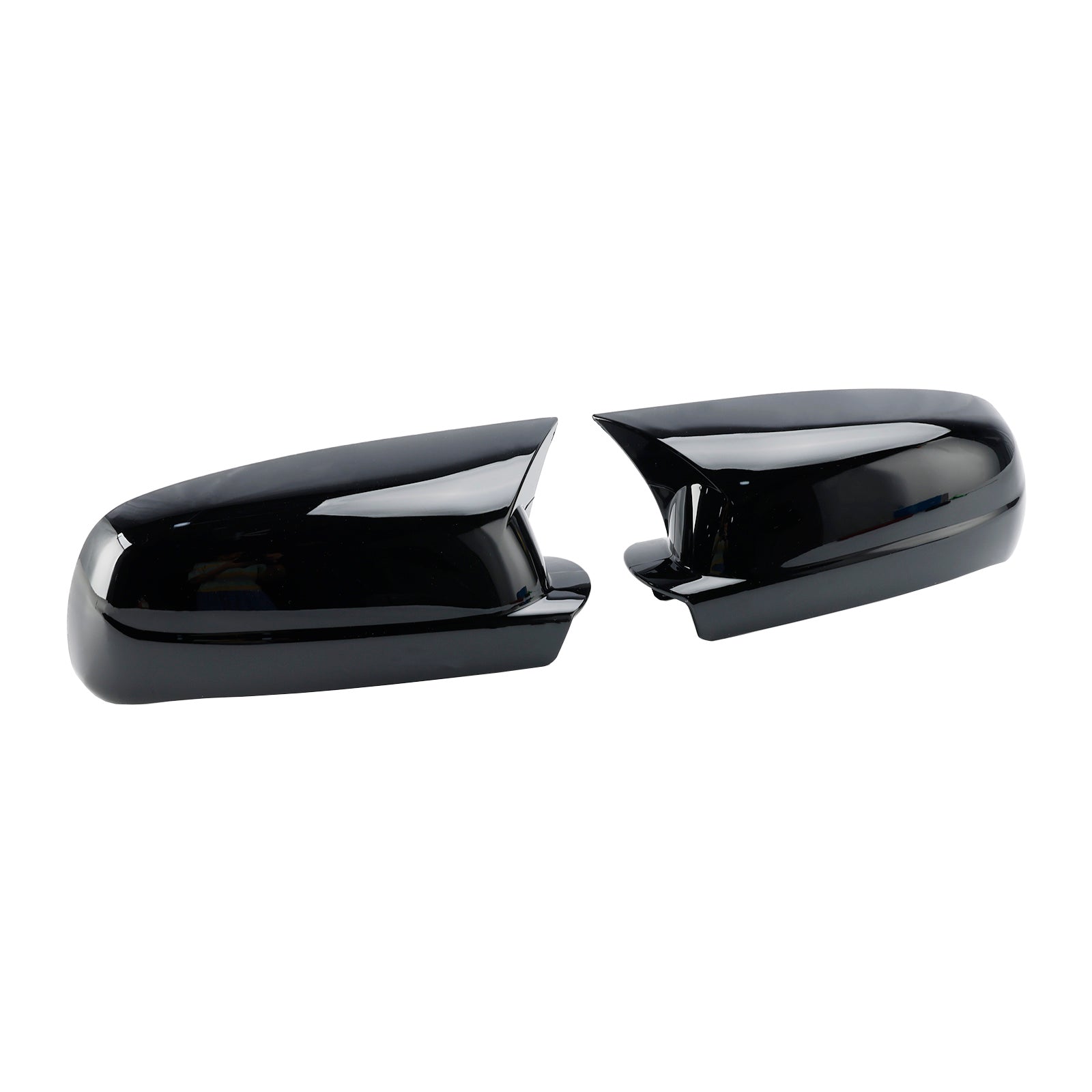 1998-2004 VW Golf Mk4 Gloss Black Wing Door Mirror Cover Caps Left + Right 3B0857537B