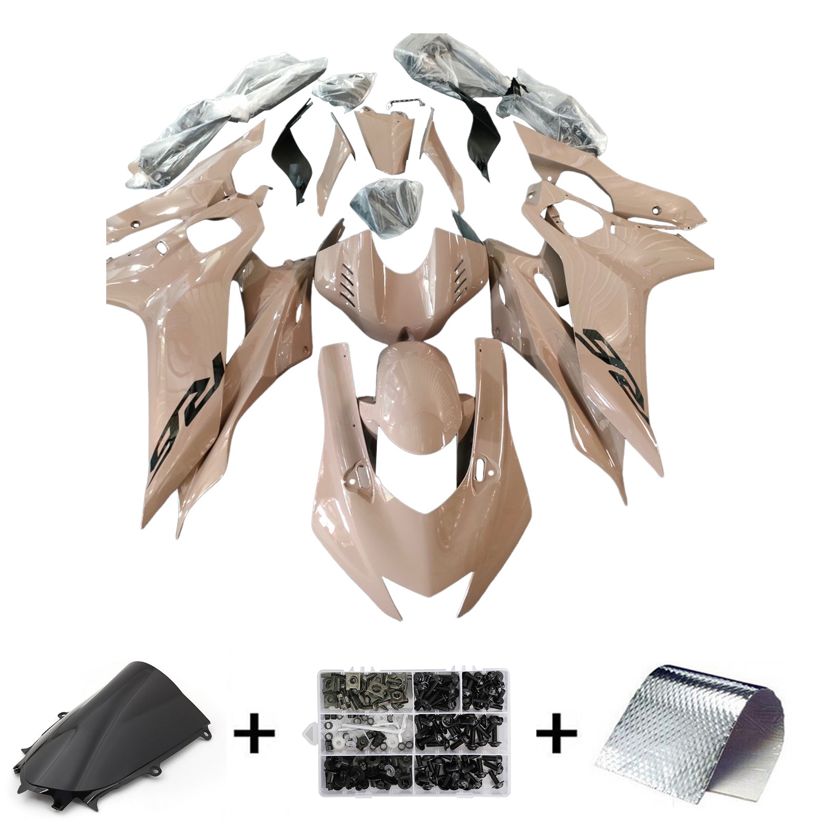 2017-2023 Yamaha YZF-R6 Injection Fairing Kit Bodywork Plastic ABS