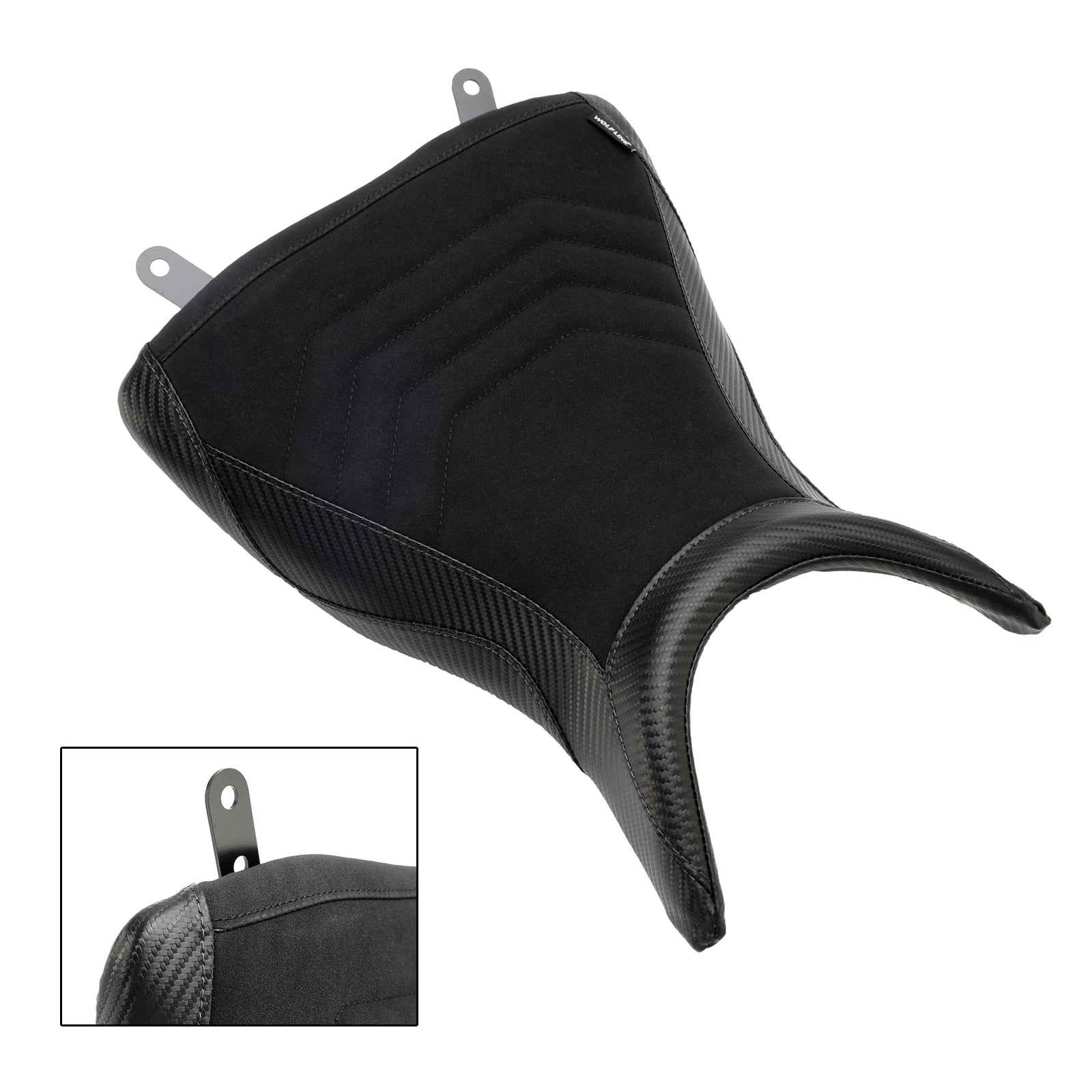 2015-2023 Yamaha Mt-03 Yzf-R3 Asiento delantero del conductor Raider Sillín negro